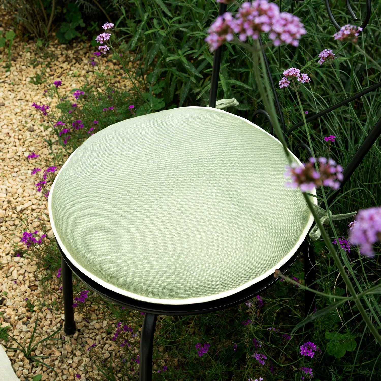 Haymes Metal Indoor and Outdoor Bistro Set, Reseda Green - Image 8