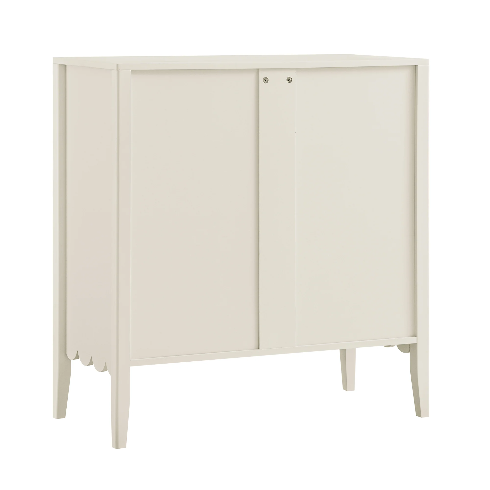 Henley Scalloped Edge 3 Drawer Chest, Light Sand - Image 11