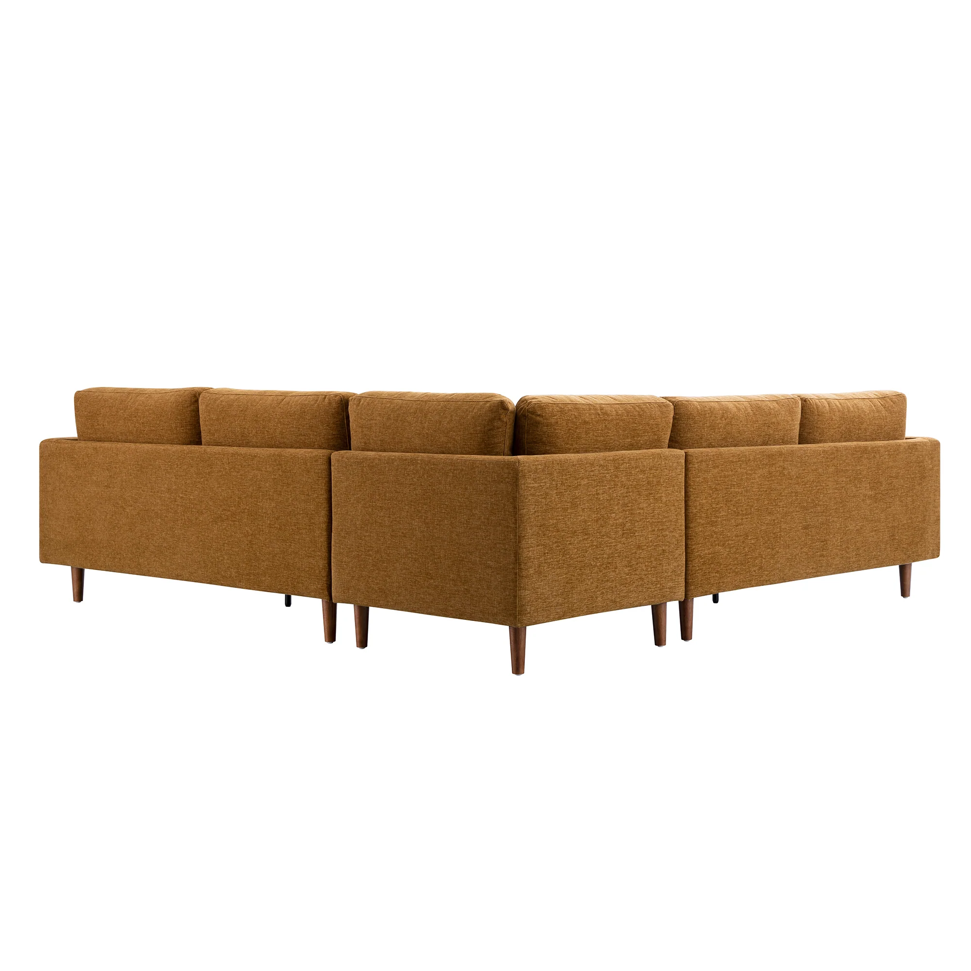 Henrietta 5+Seater Corner Sofa, Spiced Honey Chenille - Image 14