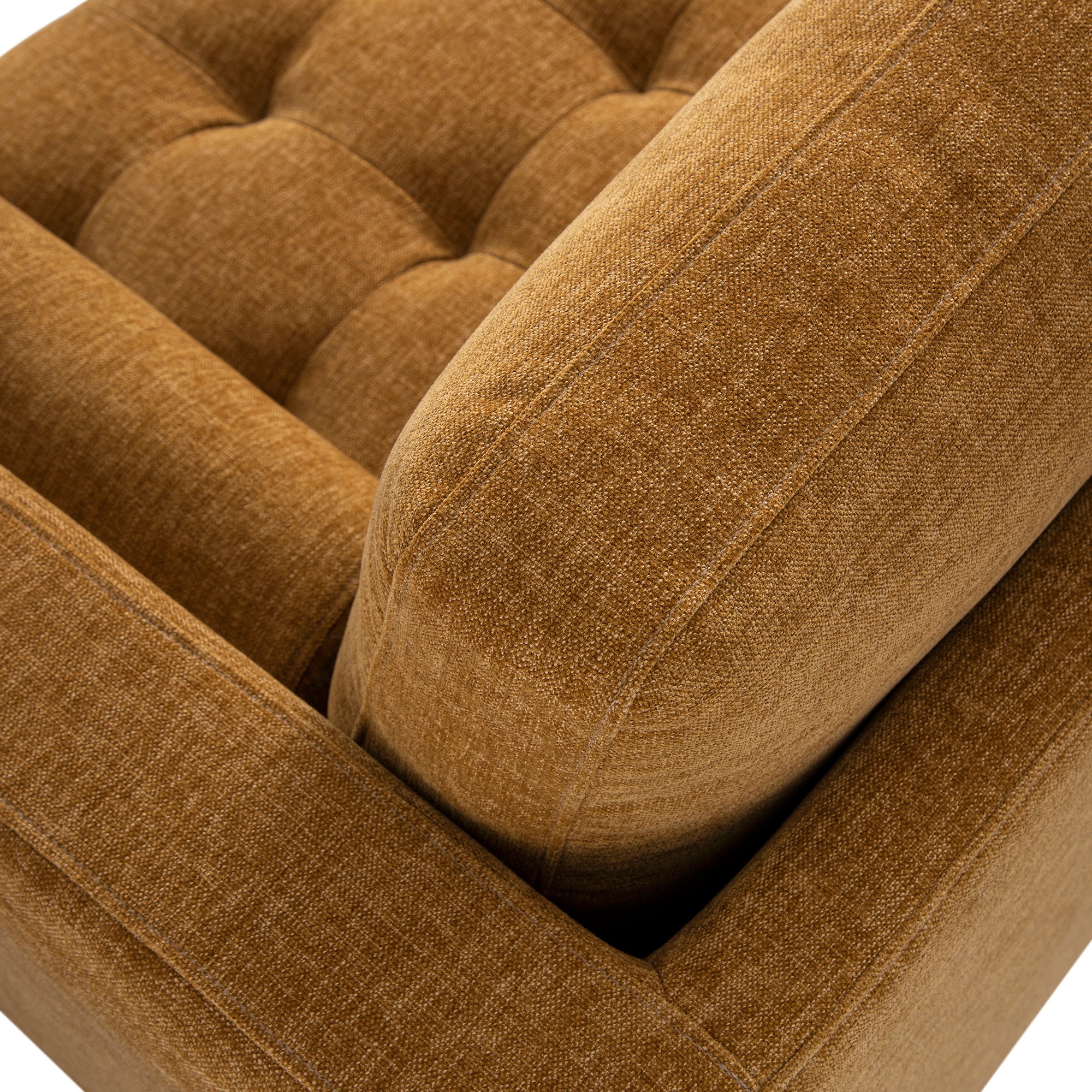 Henrietta 5+Seater Corner Sofa, Spiced Honey Chenille - Image 16