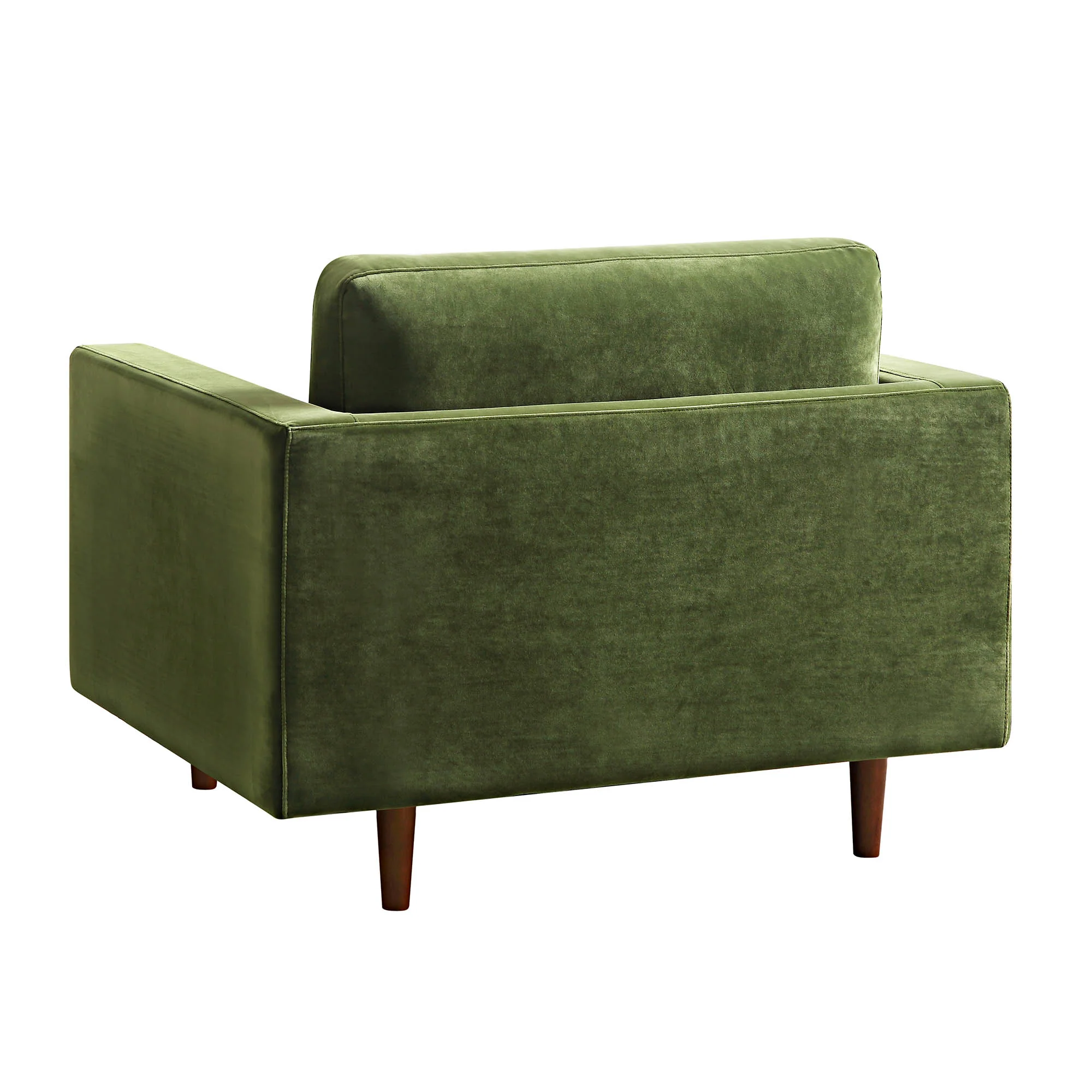Henrietta Armchair, Moss Green Velvet - Image 10