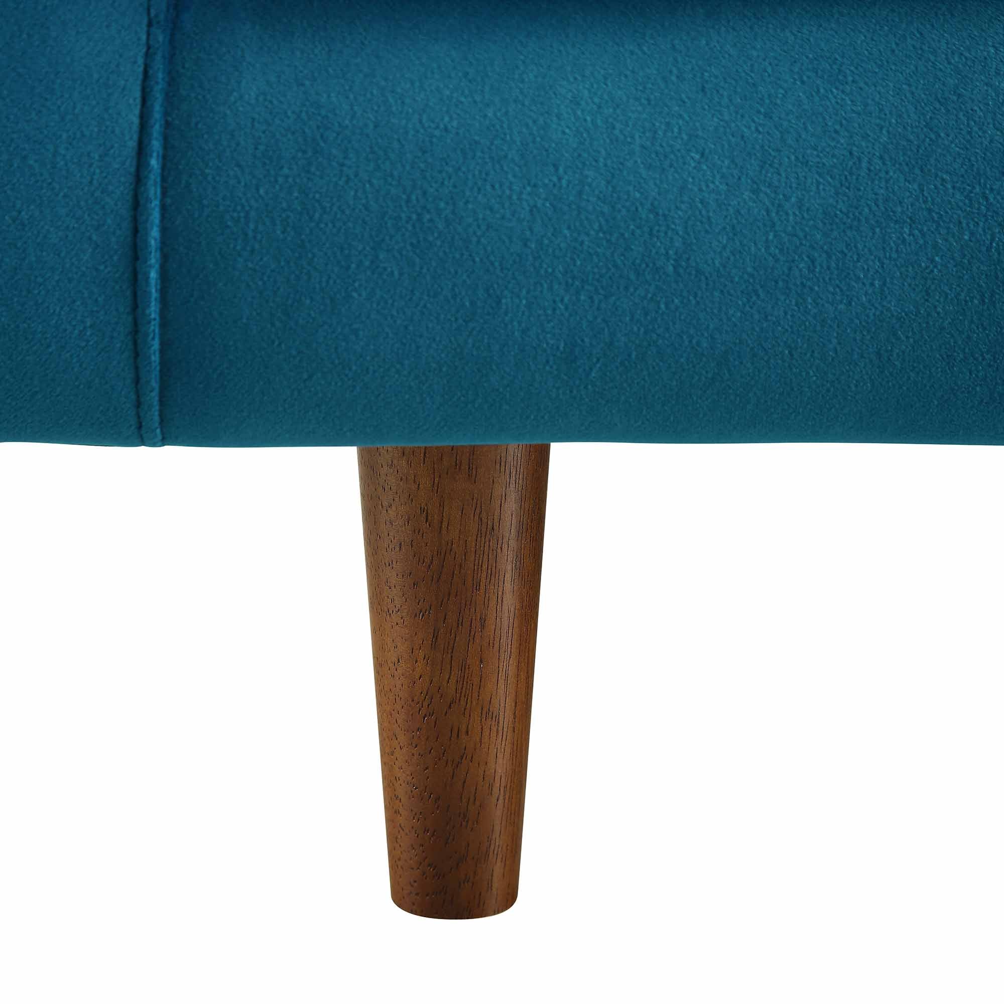 Henrietta Armchair, Teal Velvet - Image 15