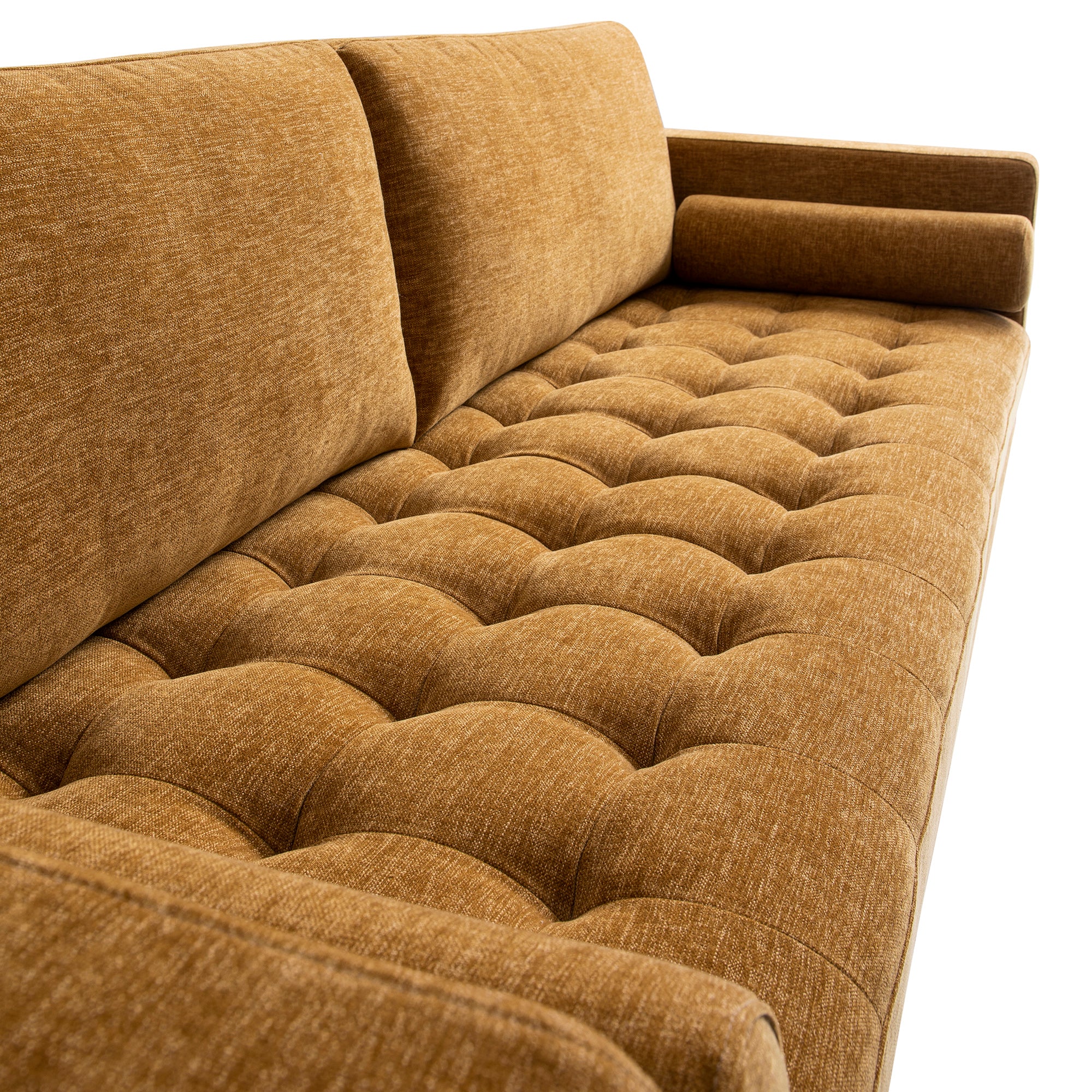 Henrietta Large 3-Seater Sofa, Spiced Honey Chenille - Image 14