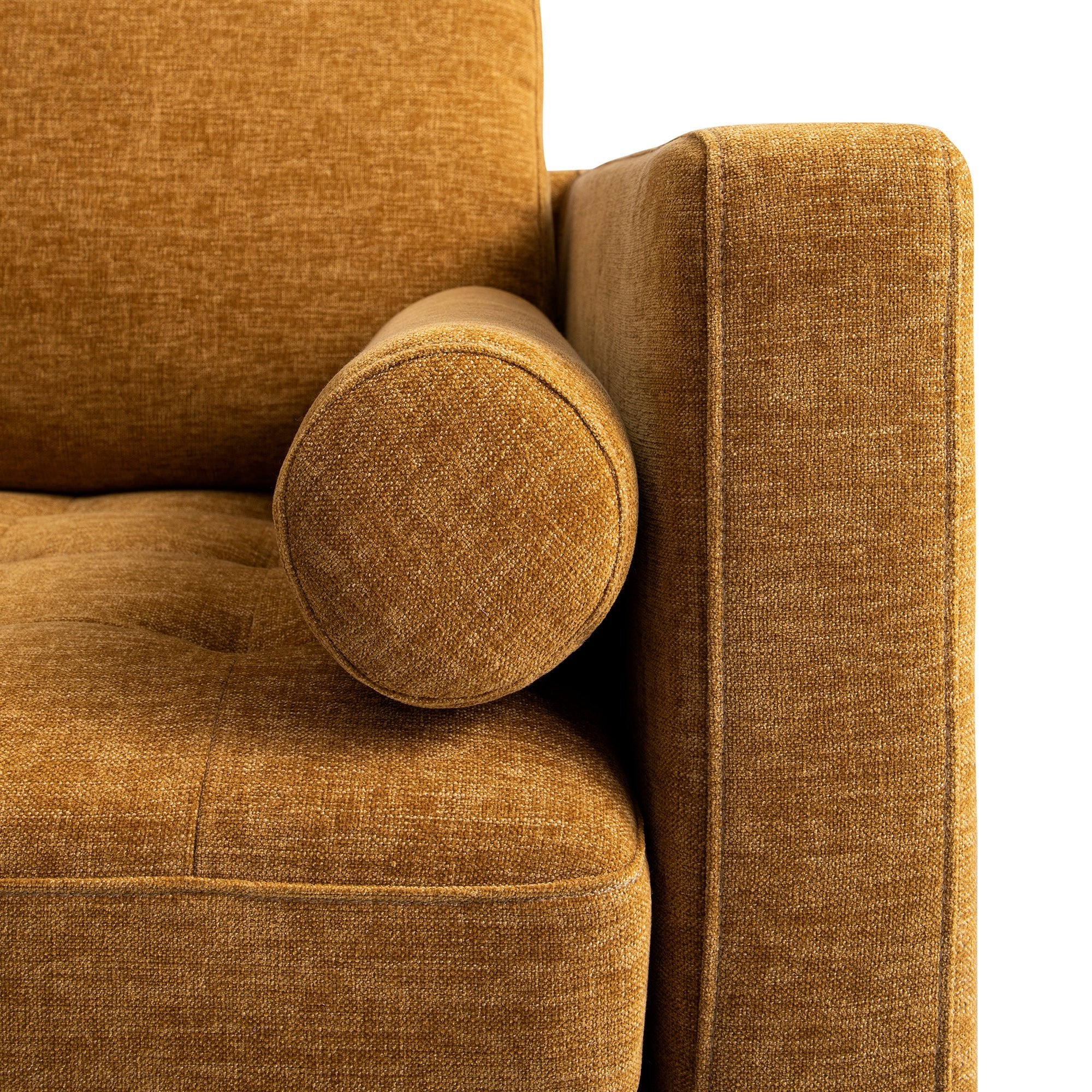 Henrietta Large 3-Seater Sofa, Spiced Honey Chenille - Image 15