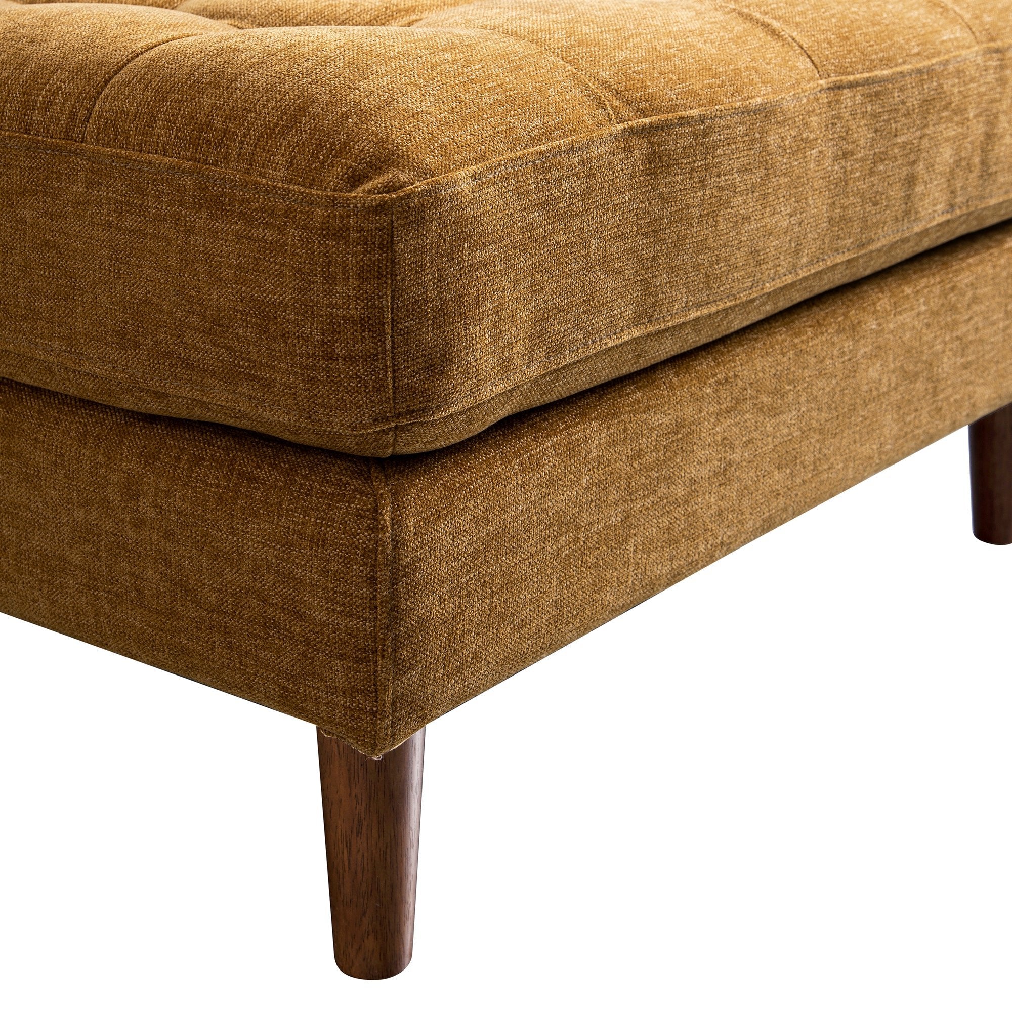 Henrietta Ottoman, Spiced Honey Chenille - Image 12