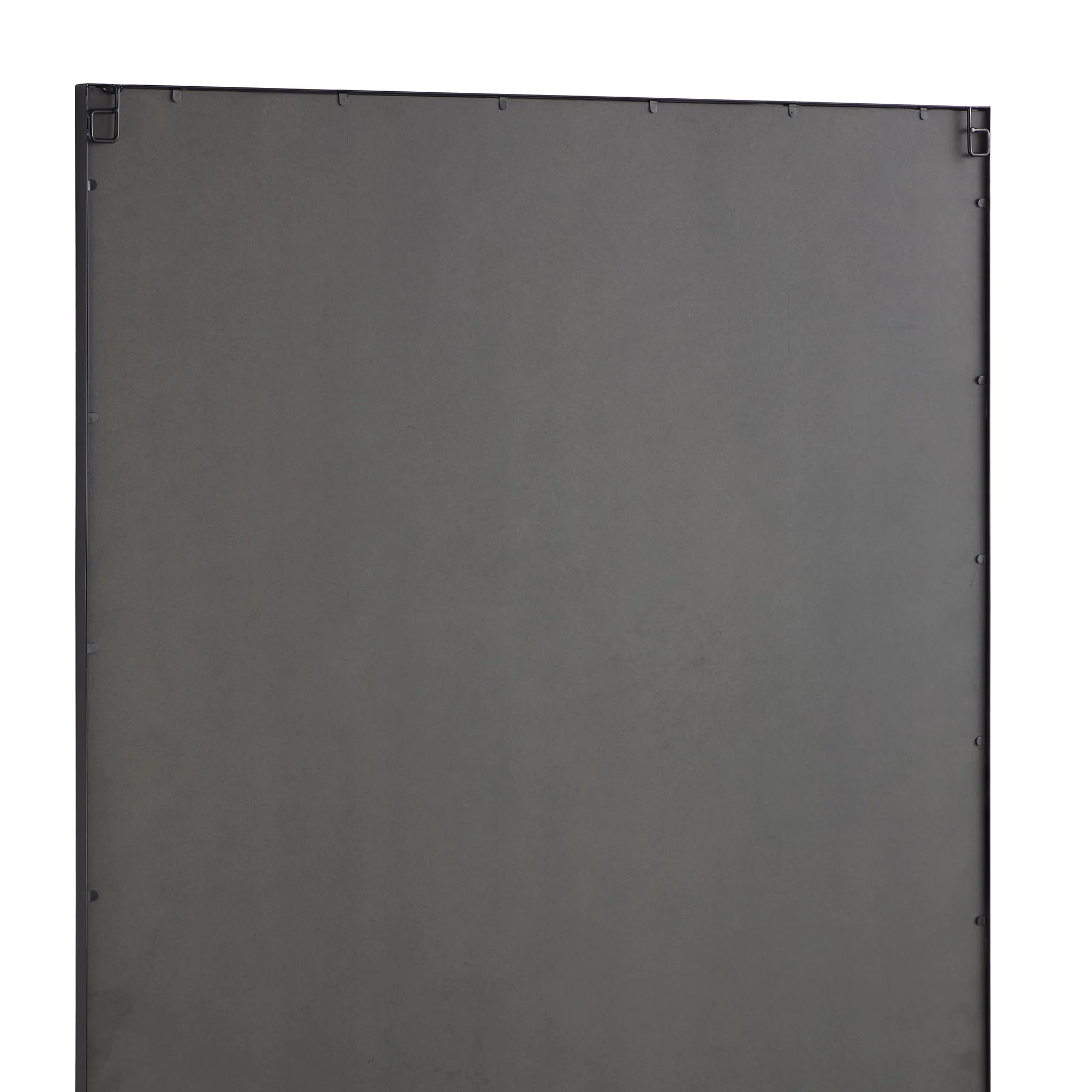 Herbert Full Length Metal Frame Window Mirror 180 x 120 cm, Black - Image 8