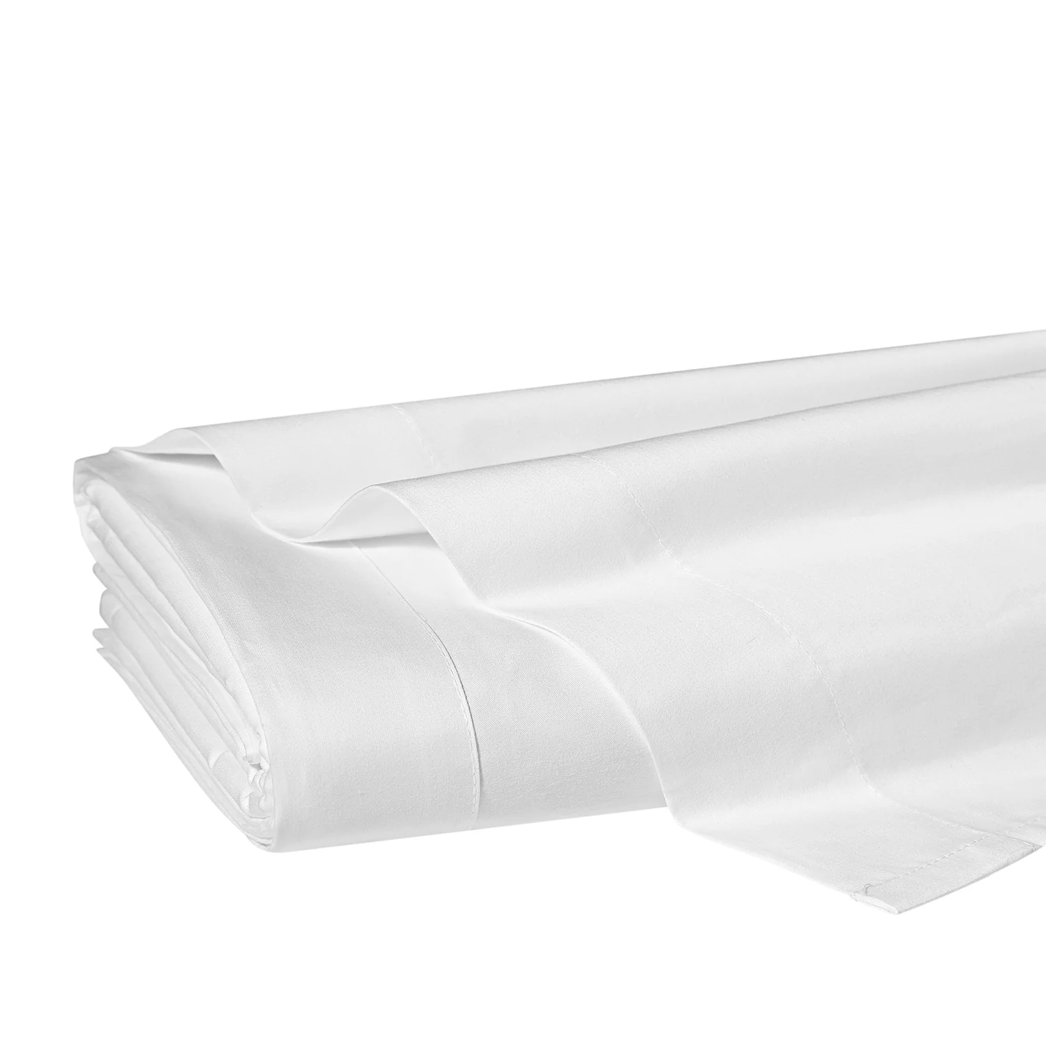 Hotel Collection 800 Thread Count Cotton Sateen Flat Sheet - White - Image 2