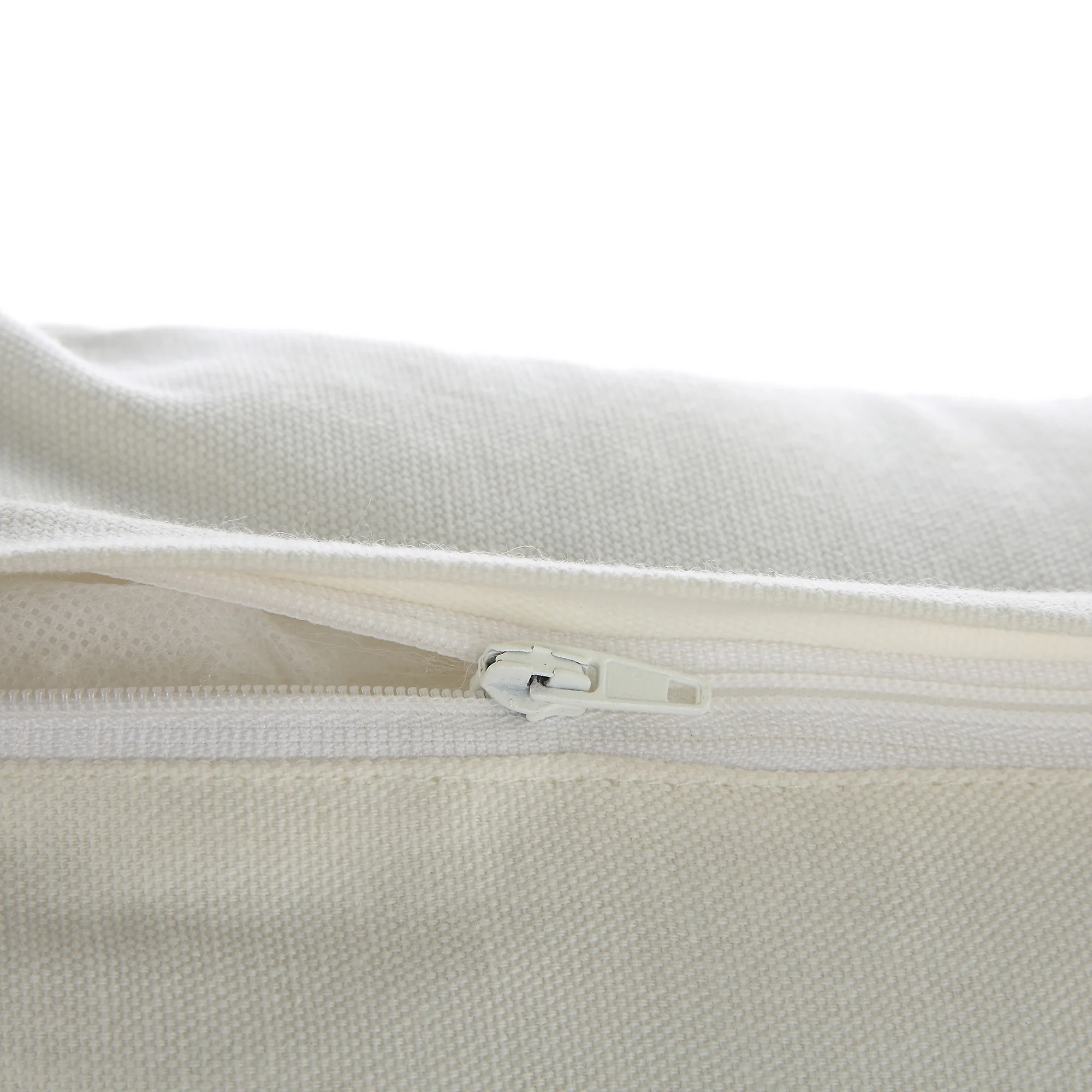 Indigo Collection Laguna French Knot White & Blue Cotton Cushion - Image 8