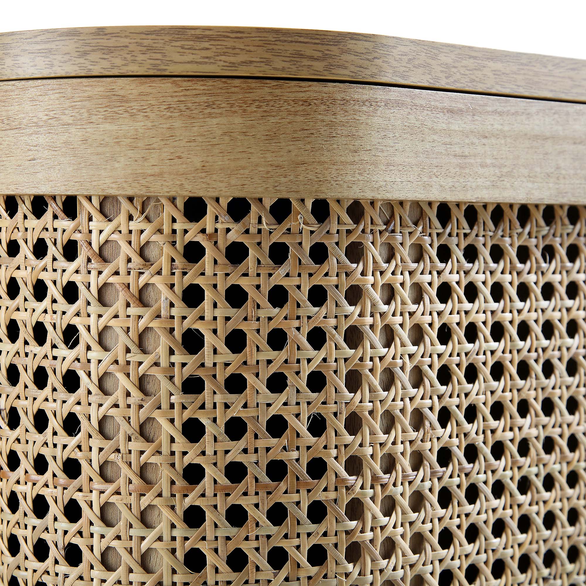 Izzy Curved Rattan 2-Door Buffet Sideboard, Natural - Image 14