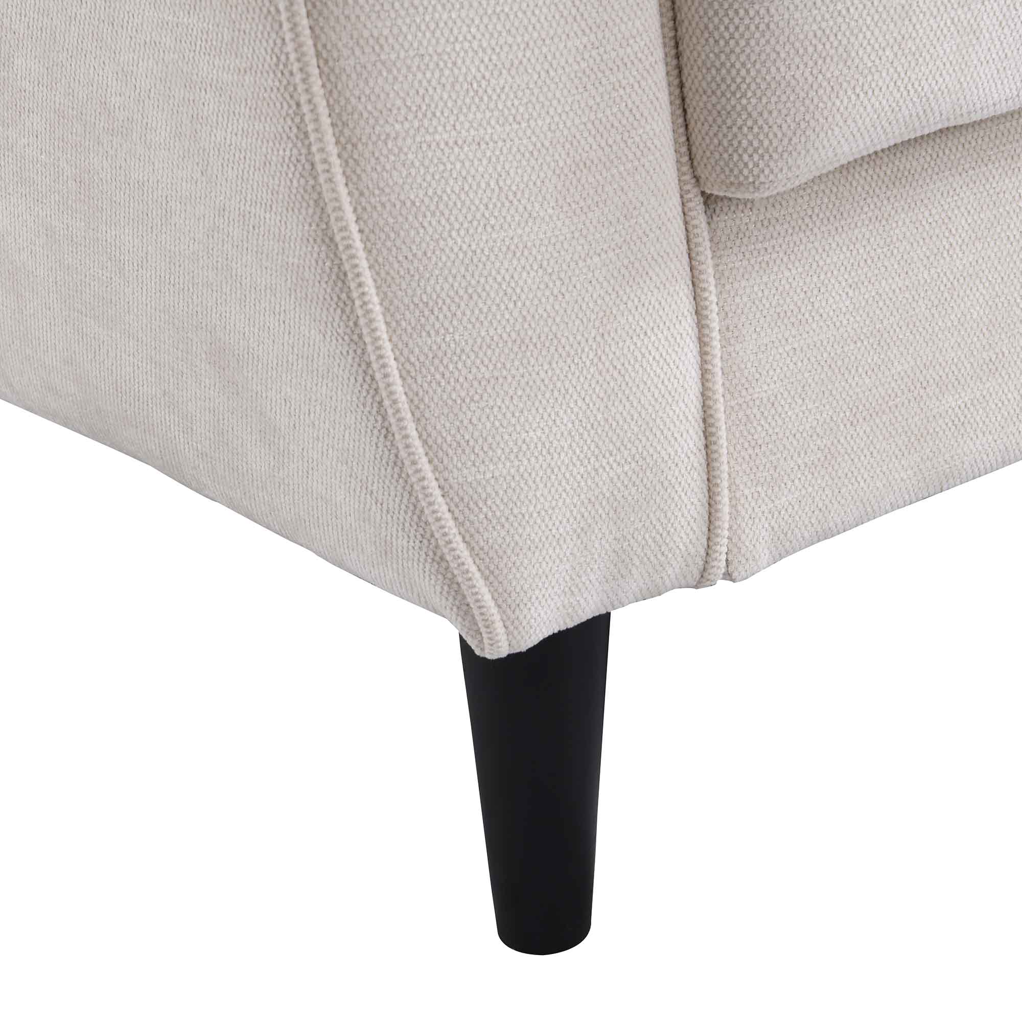 Latimer Beige Woven Fabric 3-Seater Storage Sofa Bed - Image 18