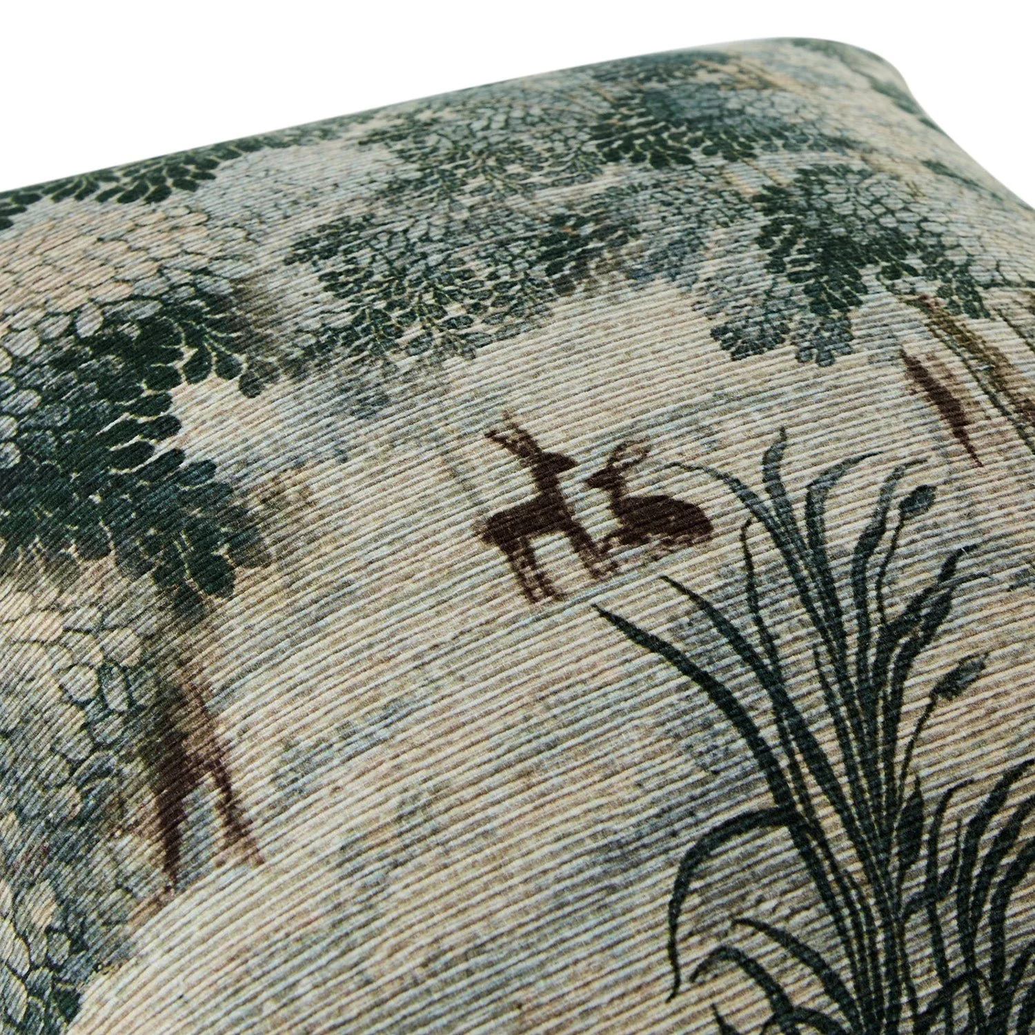 Le Bayeux Annecy Ribbed Cotton Tapestry Cushion - Image 4