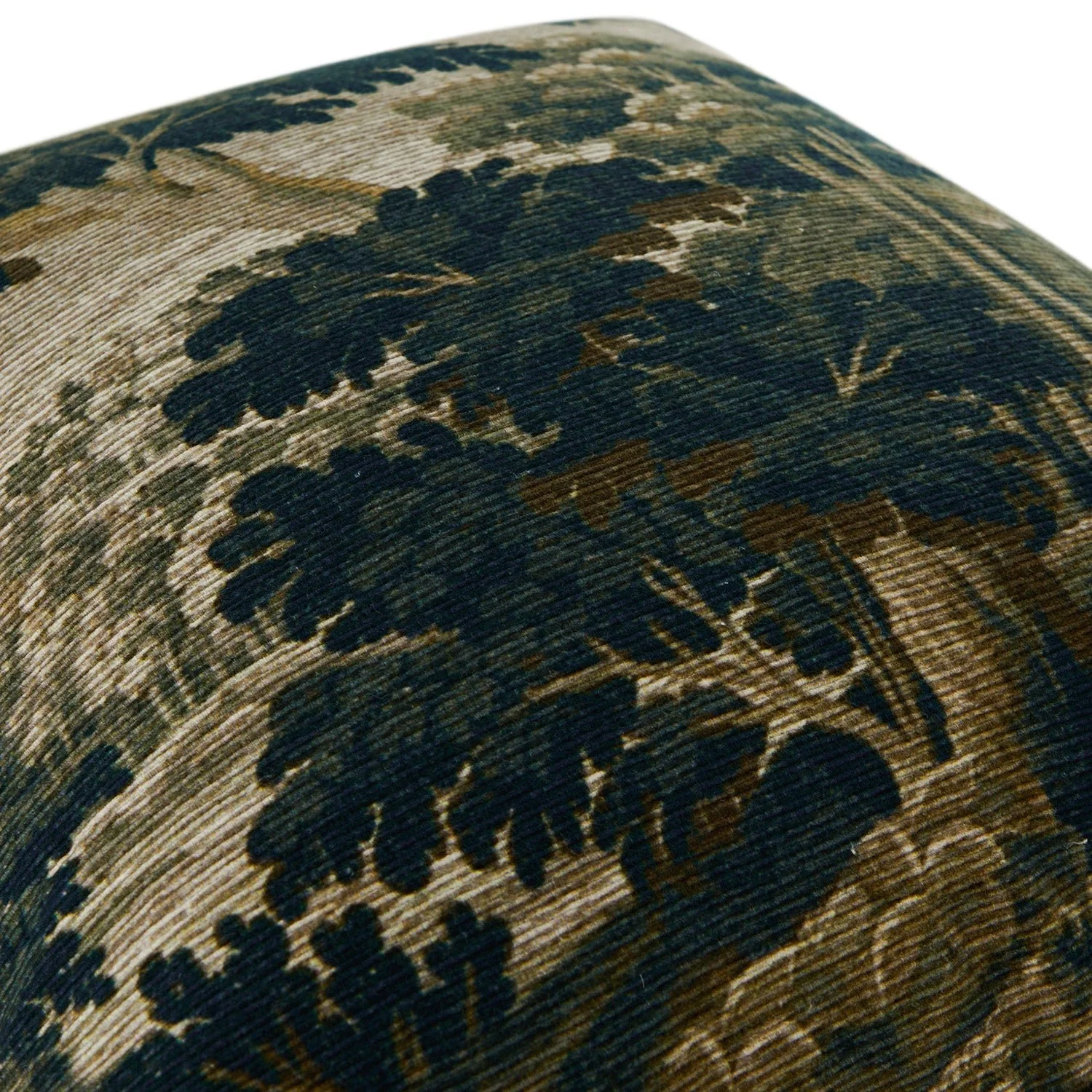 Le Bayeux Lucien Ribbed Cotton Tapestry Cushion - Image 4