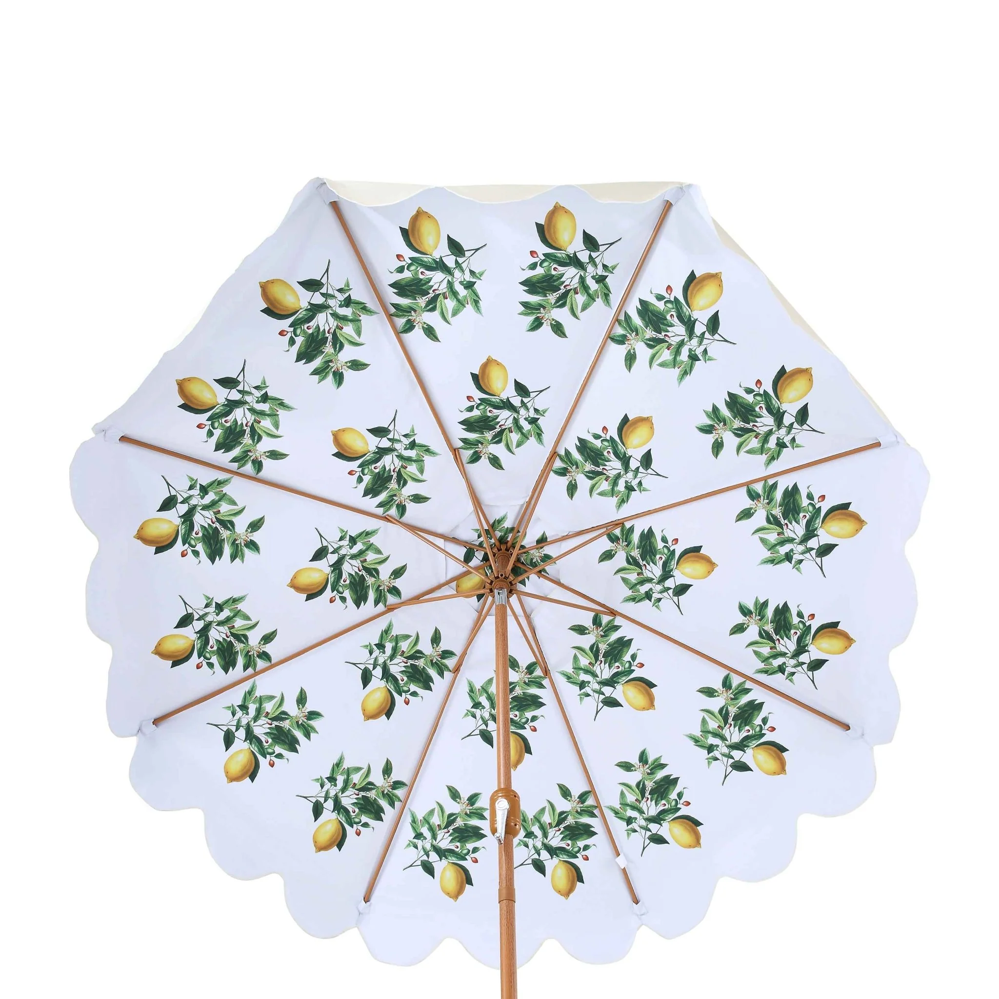 Lemon Branch 2.6M Octagonal Parasol with Aluminium Tilt - Image 9