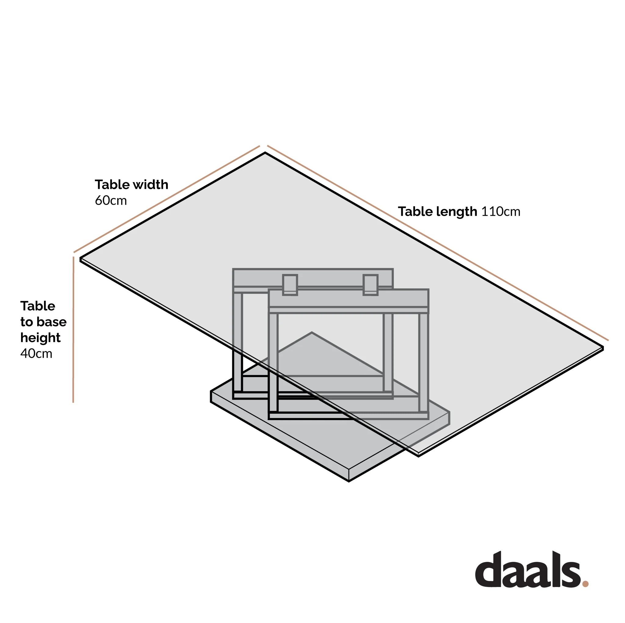 Lucent White High Gloss and Glass Top Coffee Table - Image 5