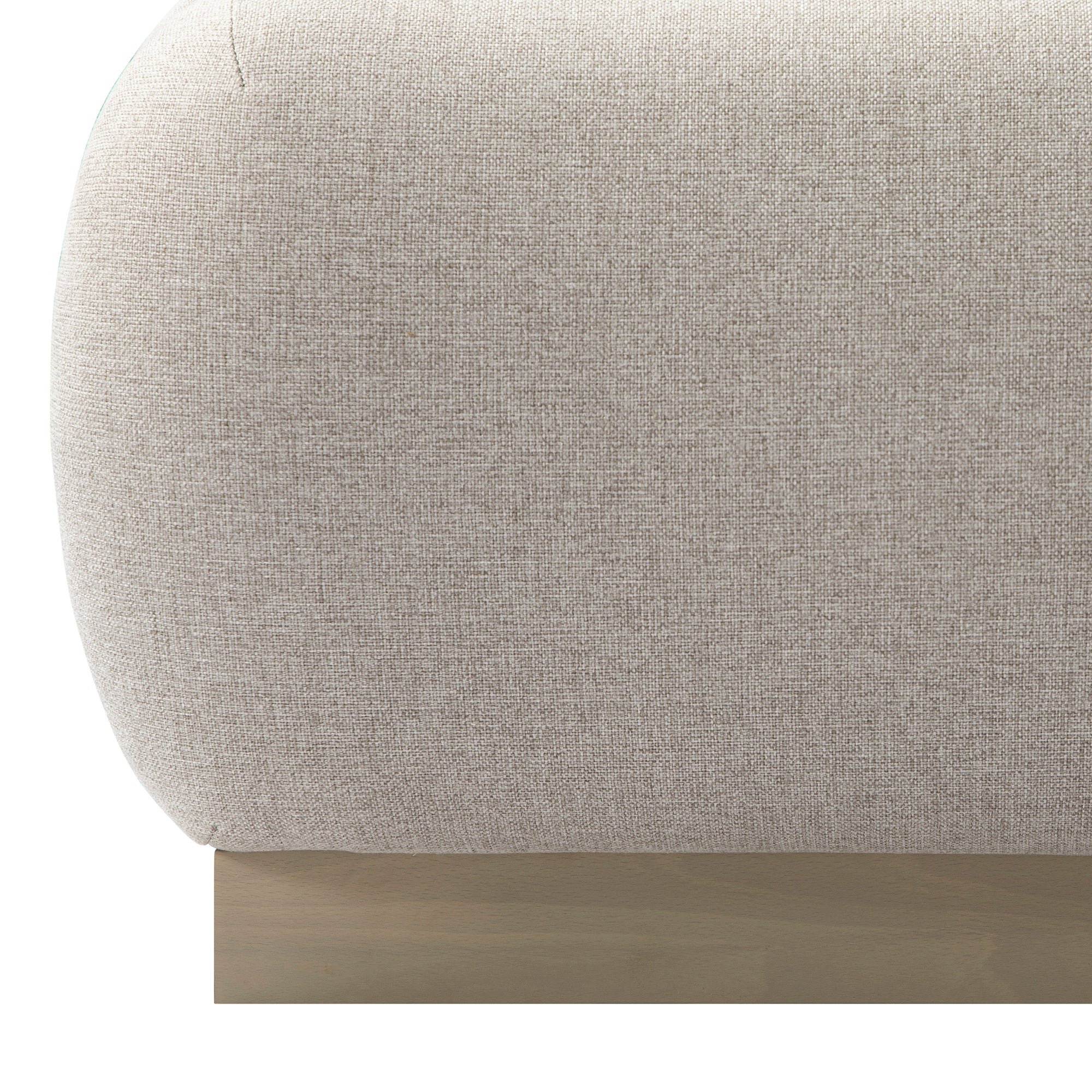 Luella Upholstered Wooden Plinth Base Storage Bed, Sand Fabric - Image 18