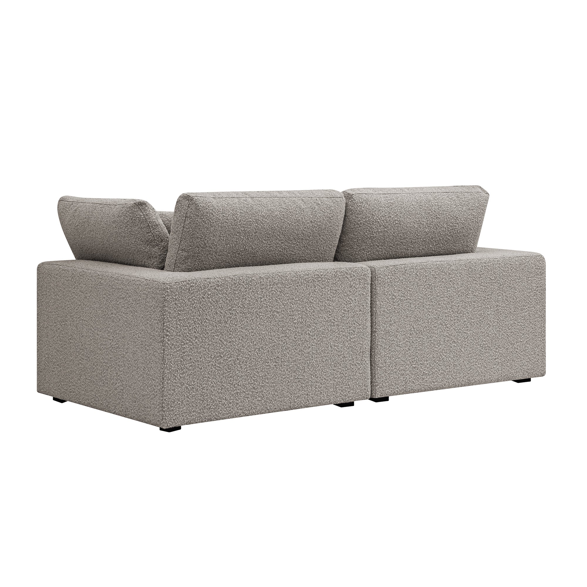 Lutyens Taupe Boucle Modular Sofa, 2-Piece - Image 11