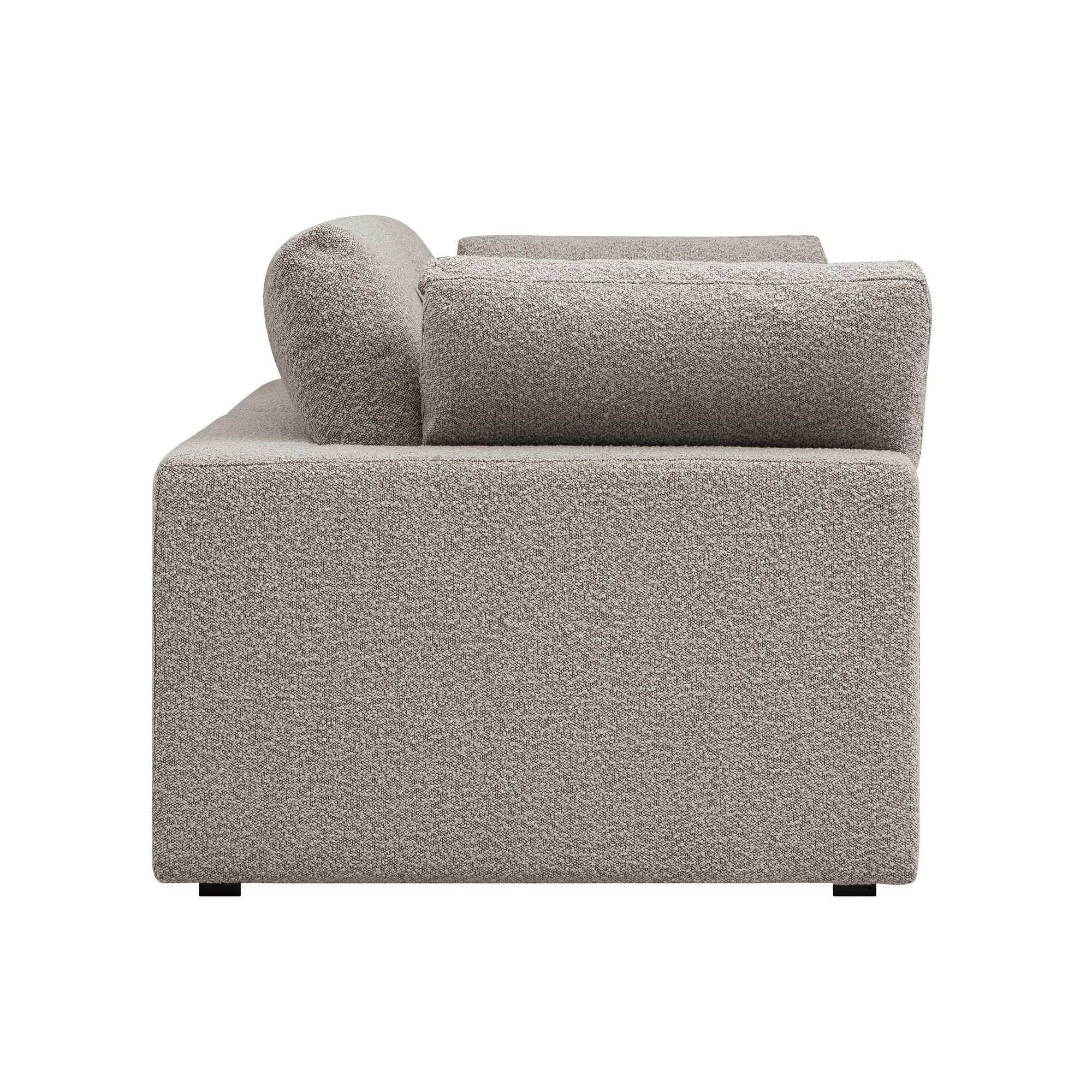 Lutyens Taupe Boucle Modular Sofa, 2-Piece - Image 9