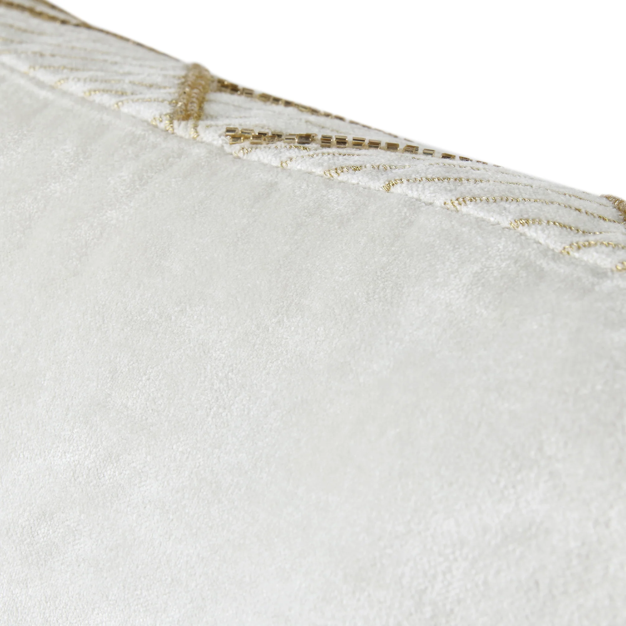 Luxe Collection Empire Hand Beaded Velvet Cushion - Image 5