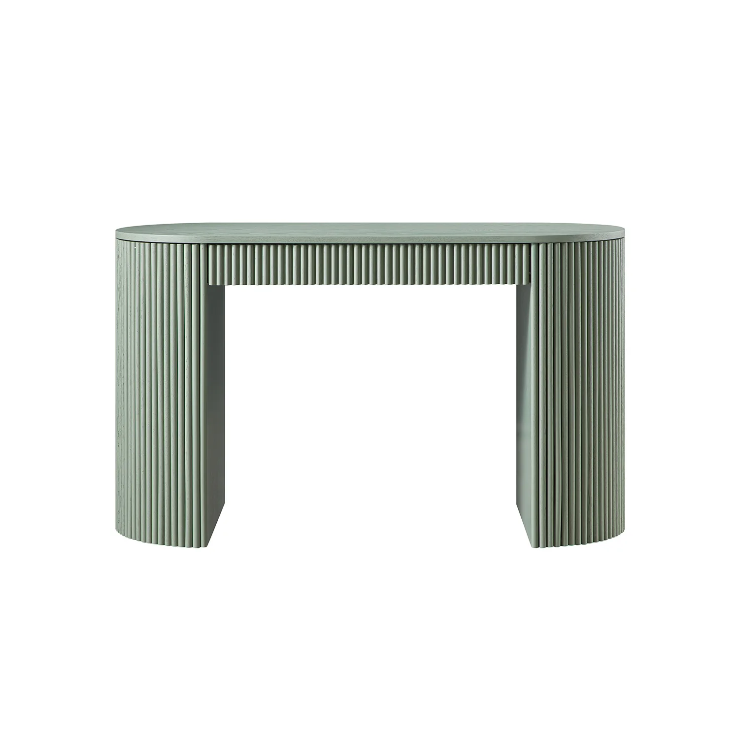 Maru 1-Drawer Writing Desk, Sage Green - Image 8