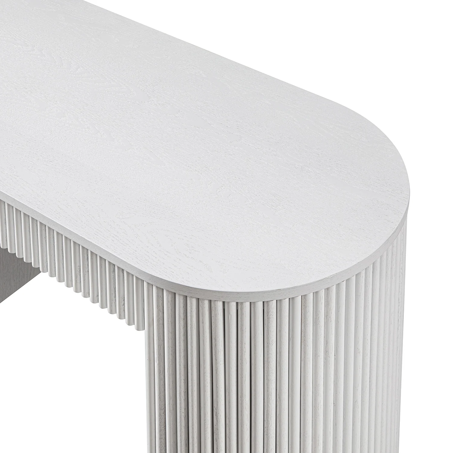 Maru 1-Drawer Writing Desk, Washed White - Image 17