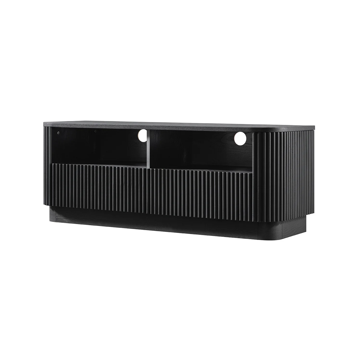 Maru 120cm TV Unit with Drawers, Black - Image 7