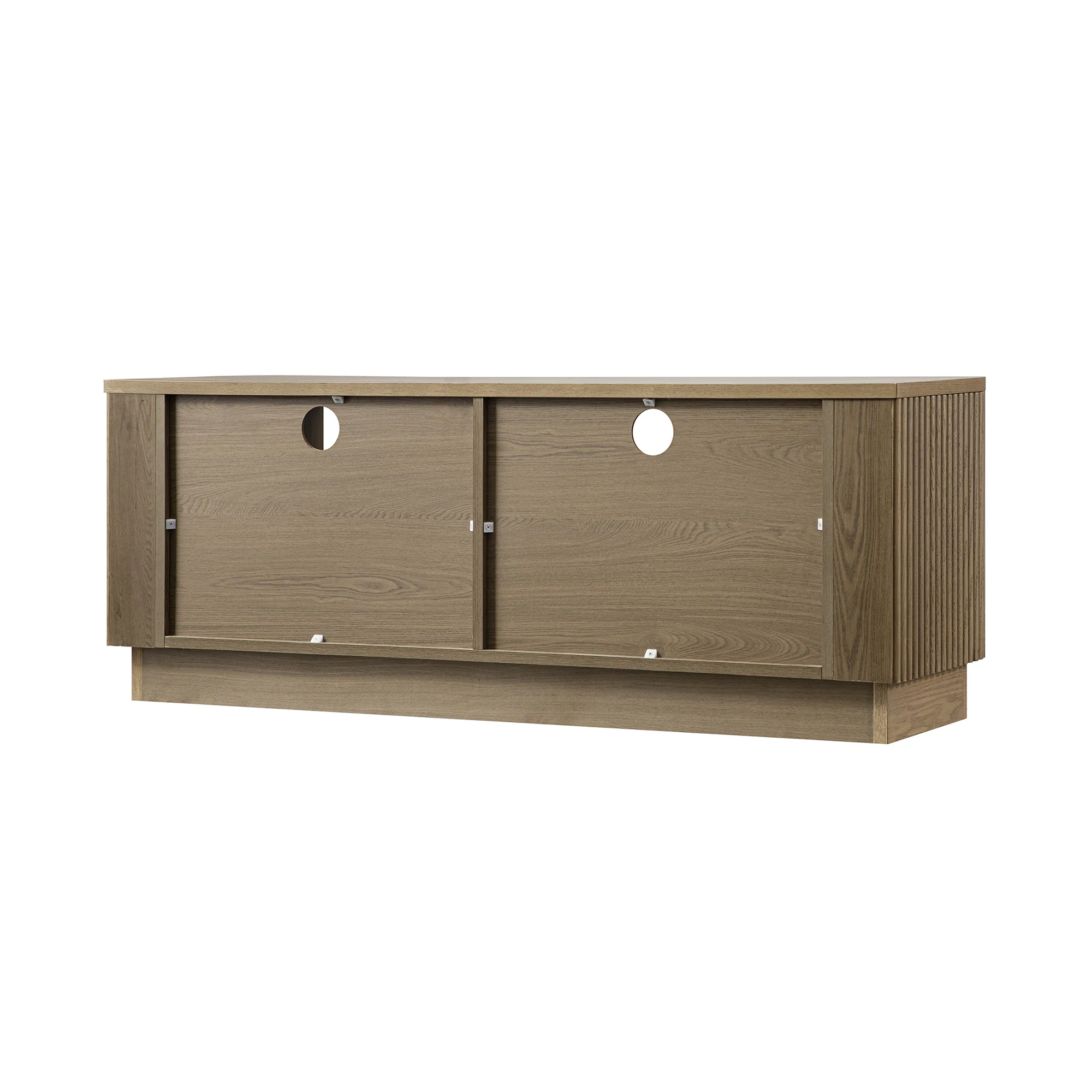 Maru 120cm TV Unit with Drawers, Silver Oak - Image 6