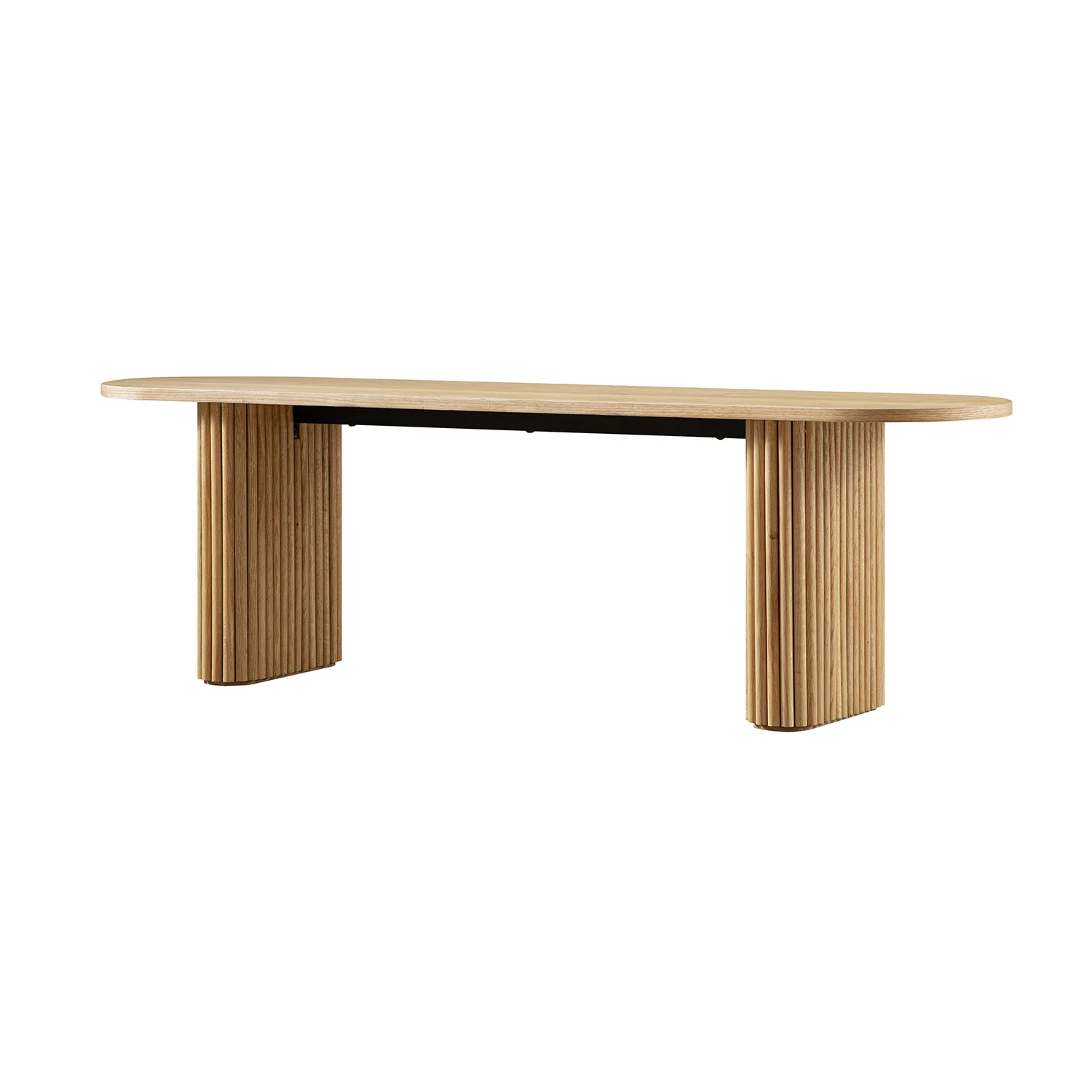 Maru 150cm Dining Bench, Oak - Image 10