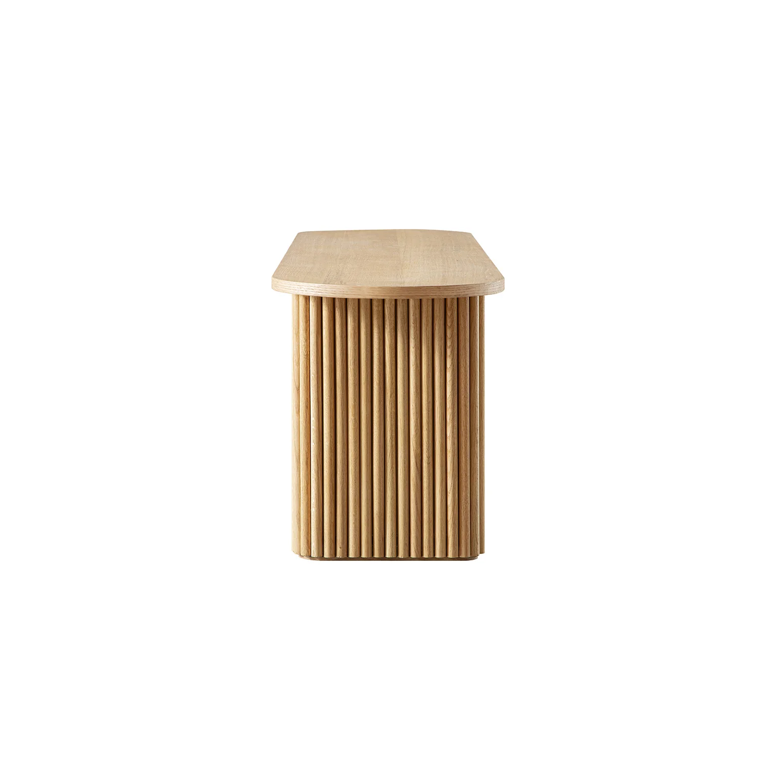 Maru 150cm Dining Bench, Oak - Image 11