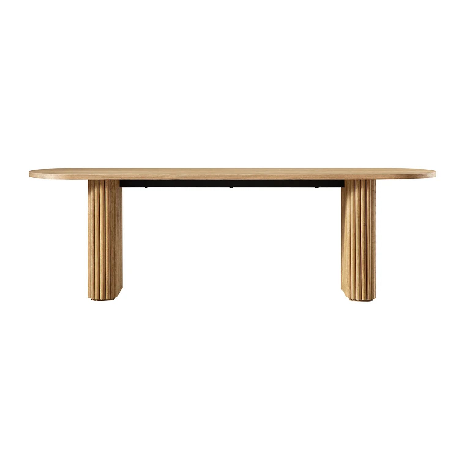 Maru 150cm Dining Bench, Oak - Image 7