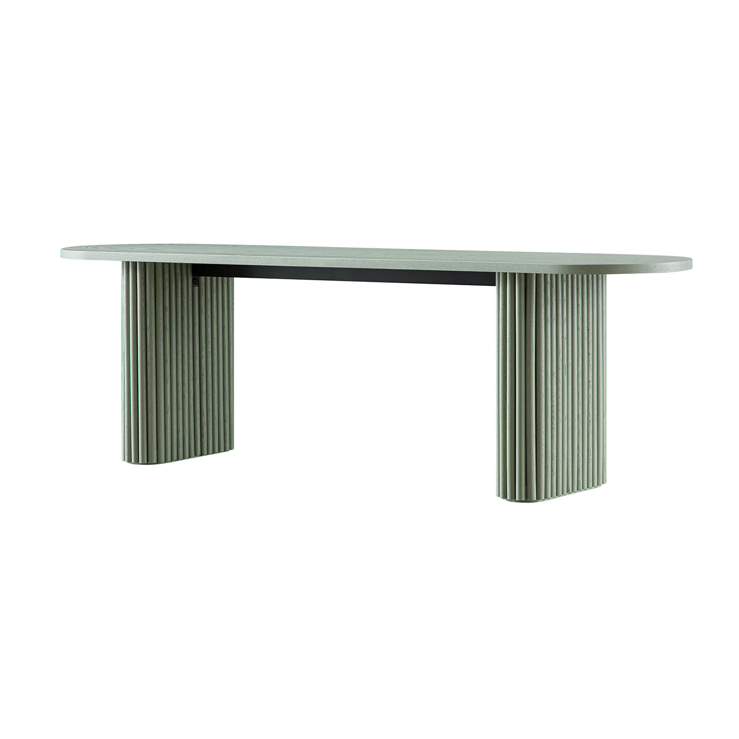 Maru 150cm Dining Bench, Sage Green - Image 4