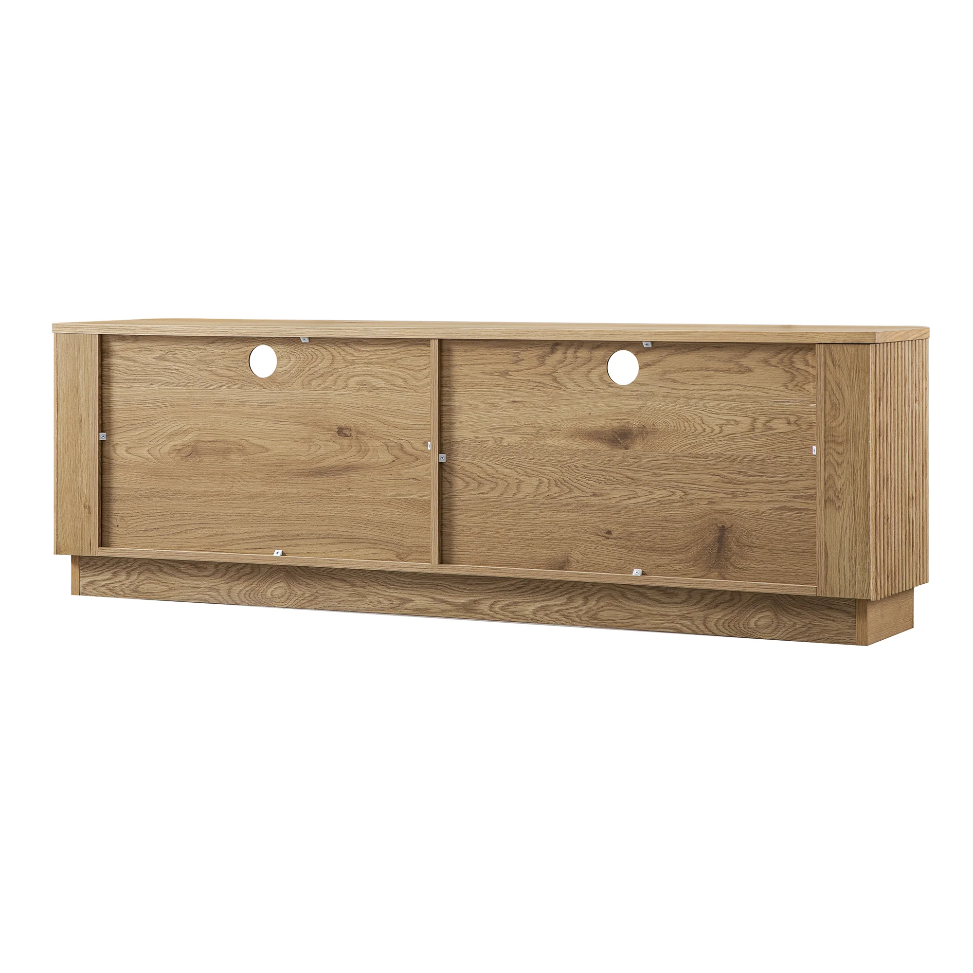 Maru 162cm TV Unit with Drawers, Oak - Image 12