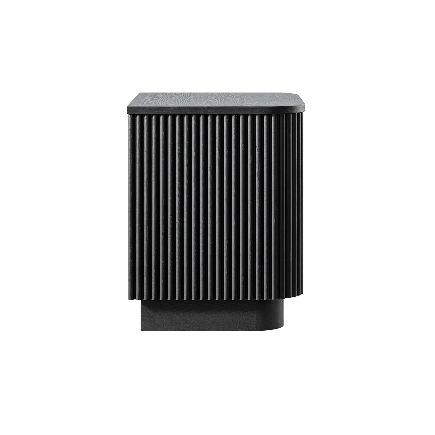 Maru 2-Drawer Bedside Table, Black - Image 11