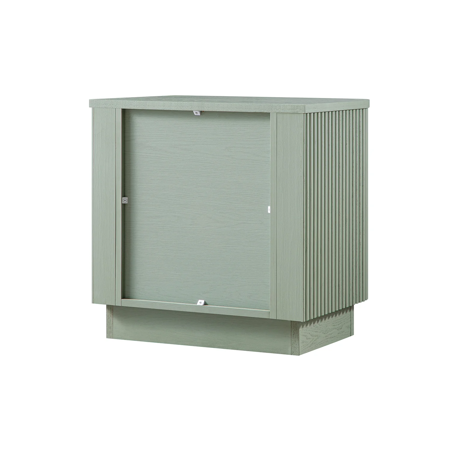 Maru 2-Drawer Bedside Table, Sage Green - Image 11