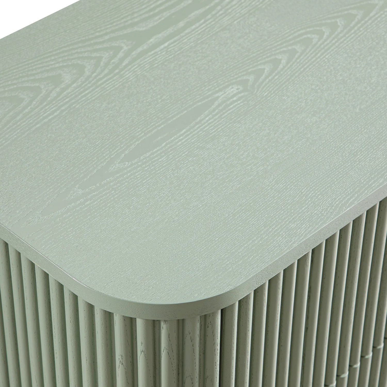 Maru 2-Drawer Bedside Table, Sage Green - Image 14