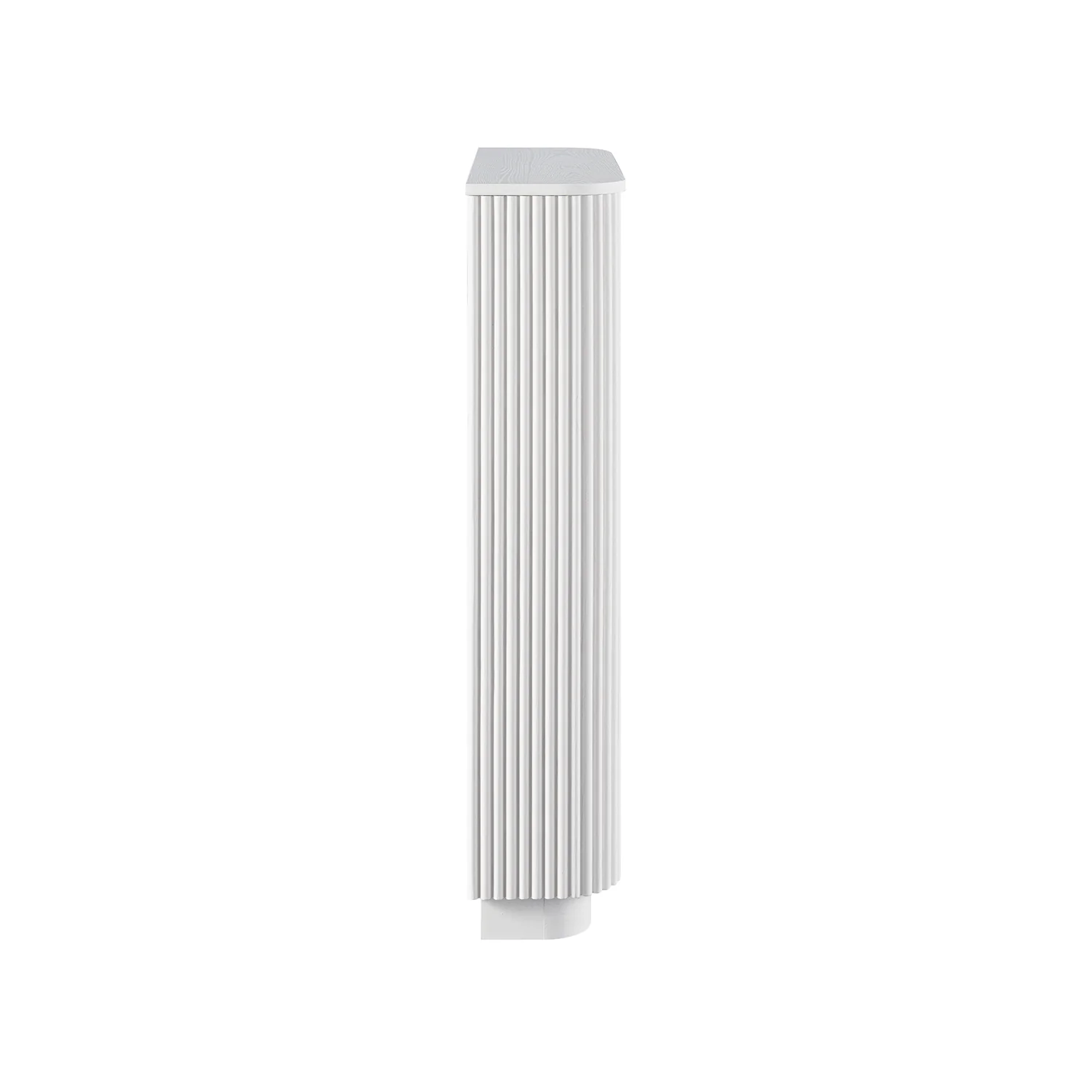 Maru 3-Door Shoe Storage Cabinet, Washed White - Image 12