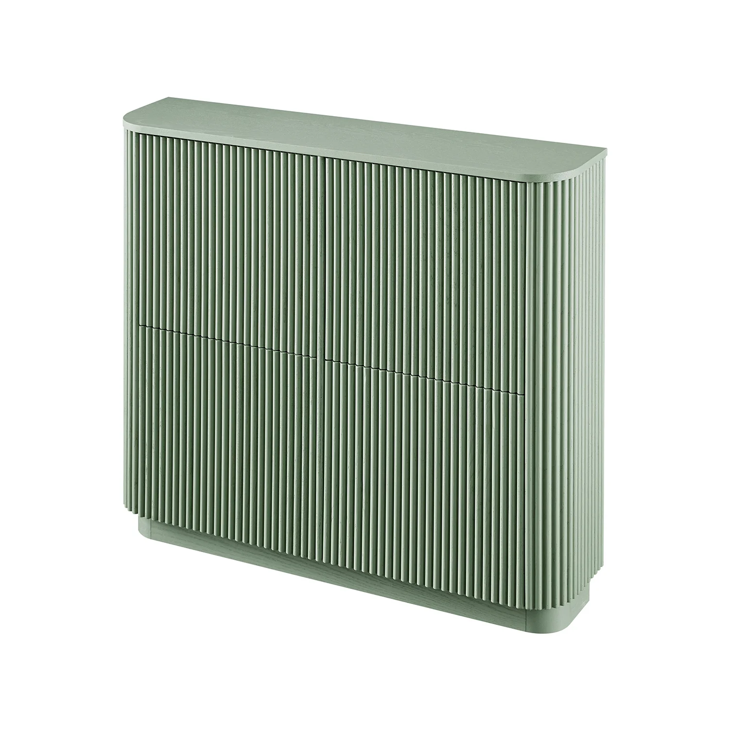 Maru 4-Door Shoe Storage Cabinet, Sage Green - Image 11