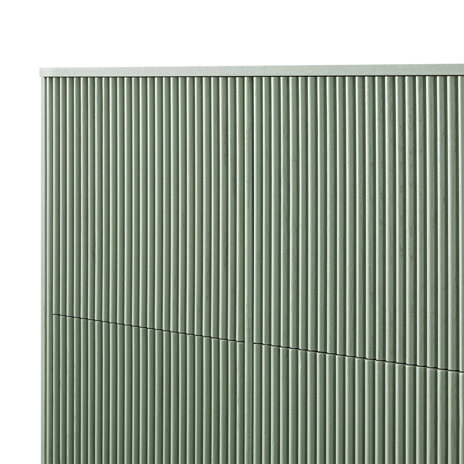 Maru 4-Door Shoe Storage Cabinet, Sage Green - Image 14