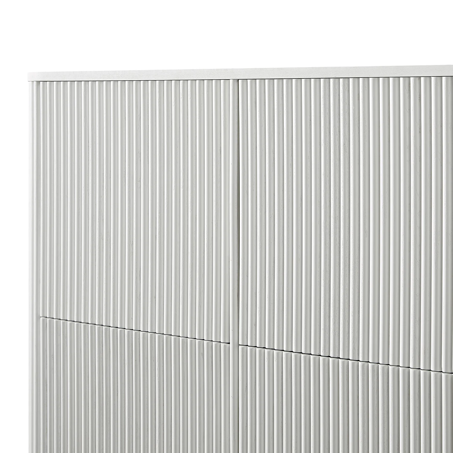 Maru 4-Door Shoe Storage Cabinet, Washed White - Image 13