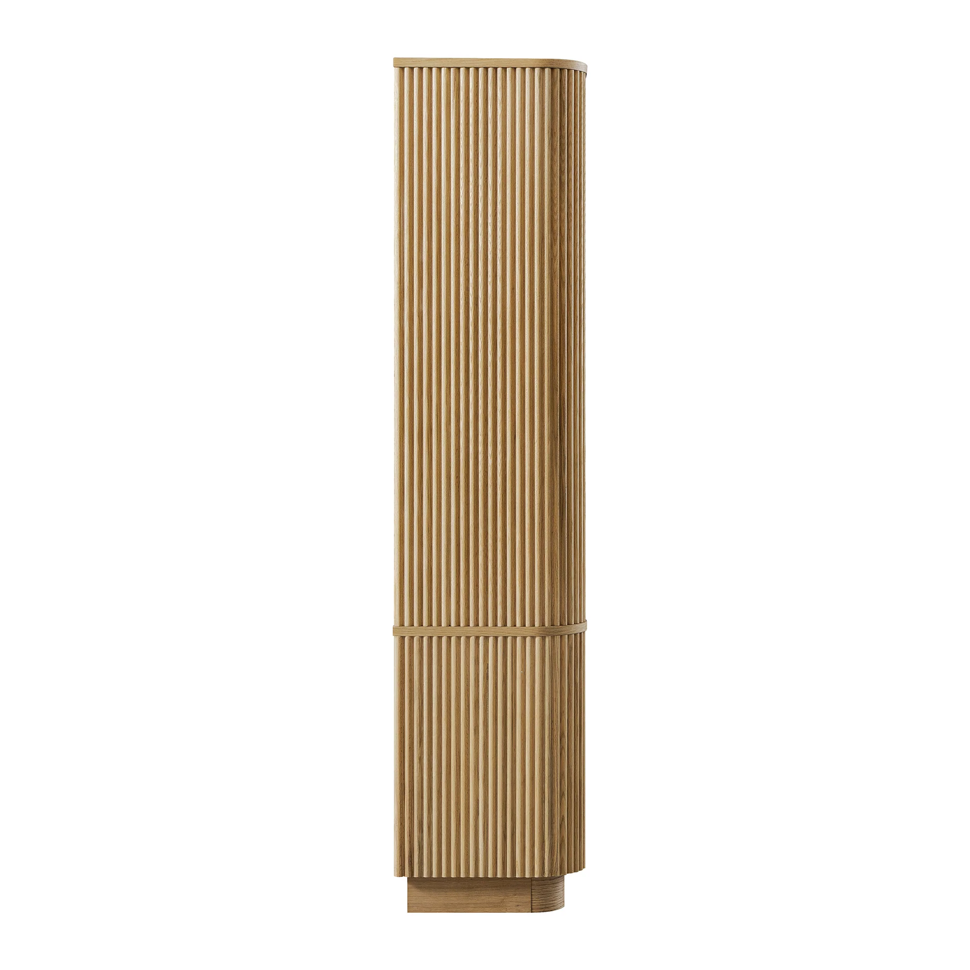 Maru Bookcase with Cabinet, Oak - Image 12