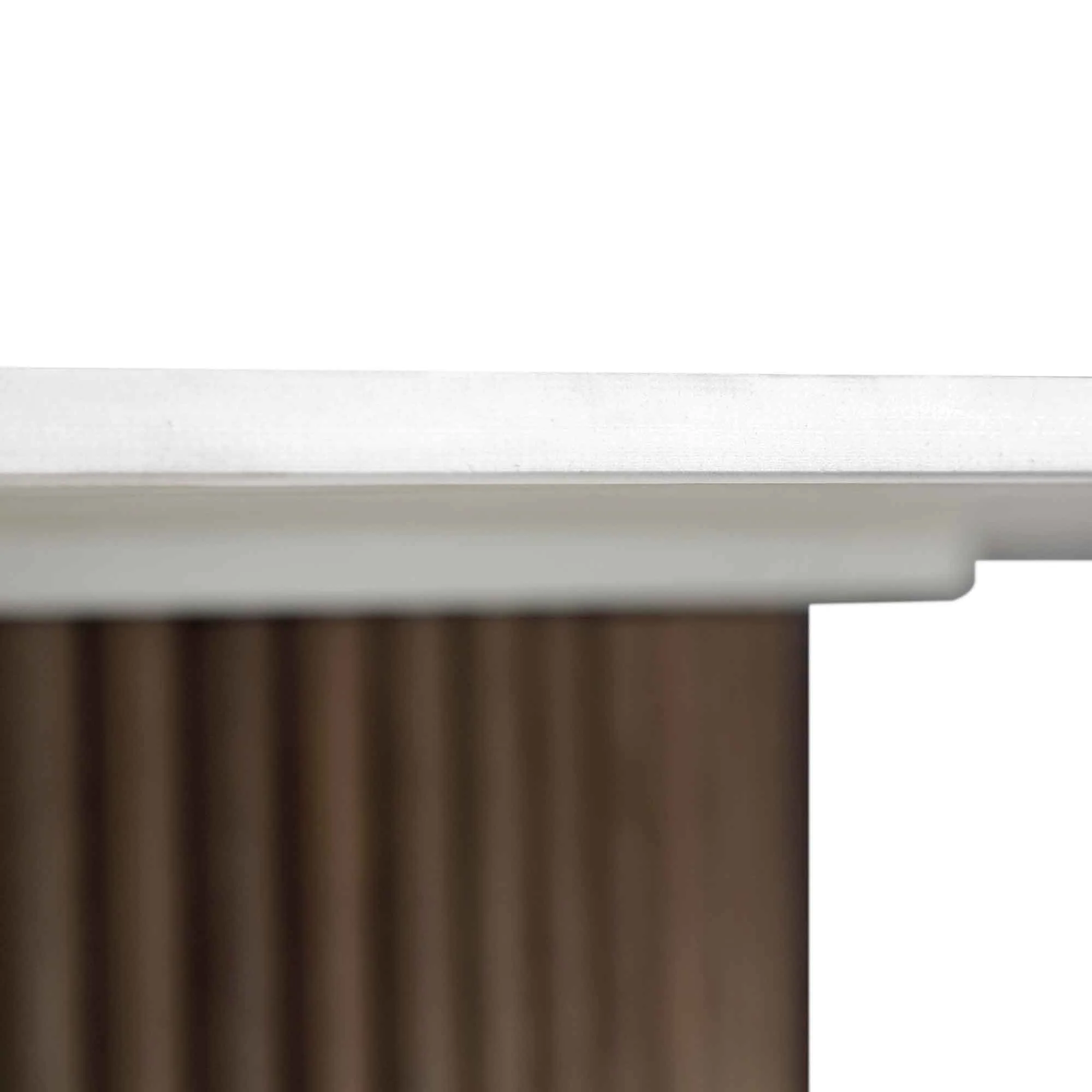 Maru Ceramic Top Silver Oak Pedestal Round Dining Table - Image 9