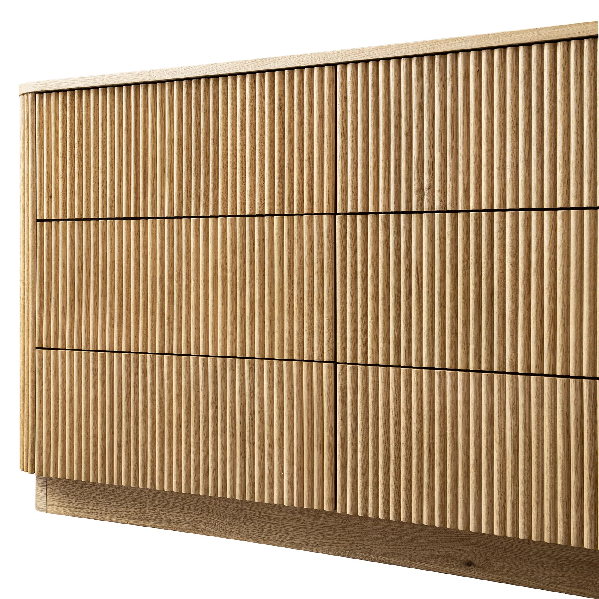 Maru Chest of 6 Drawers, Oak - Image 13