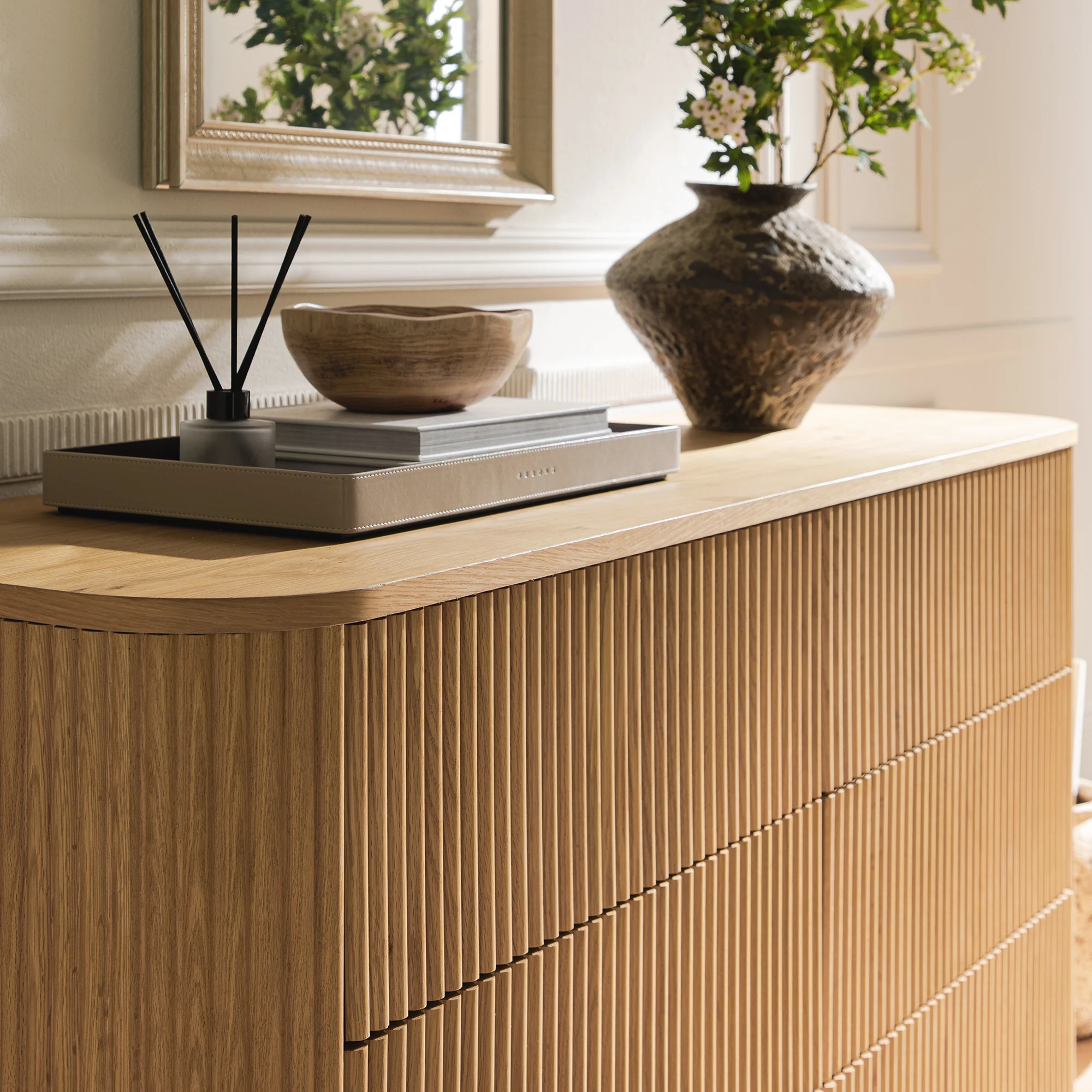 Maru Chest of 6 Drawers, Oak - Image 4