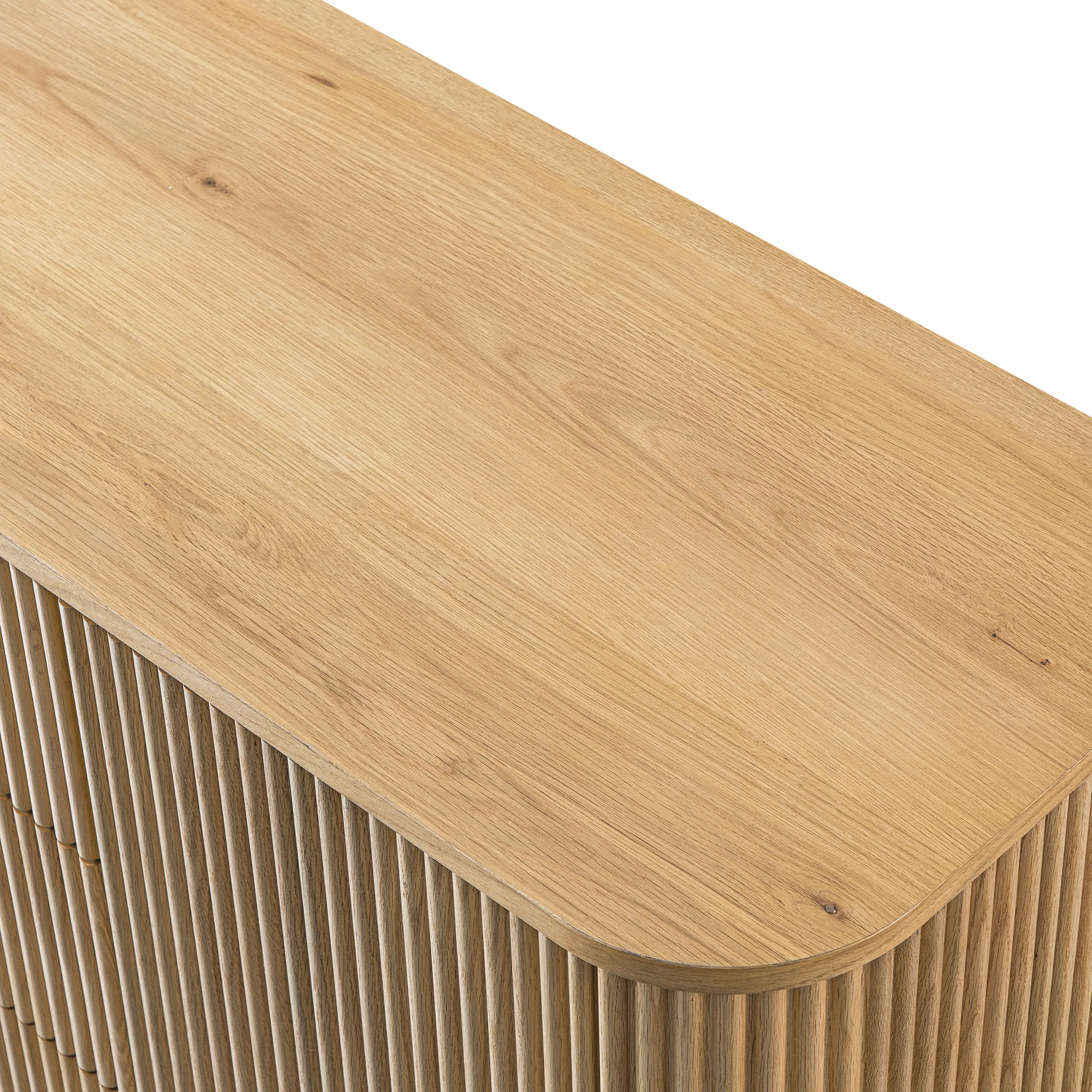 Maru Large 2-Door Sideboard with Drawers, Oak - Image 17