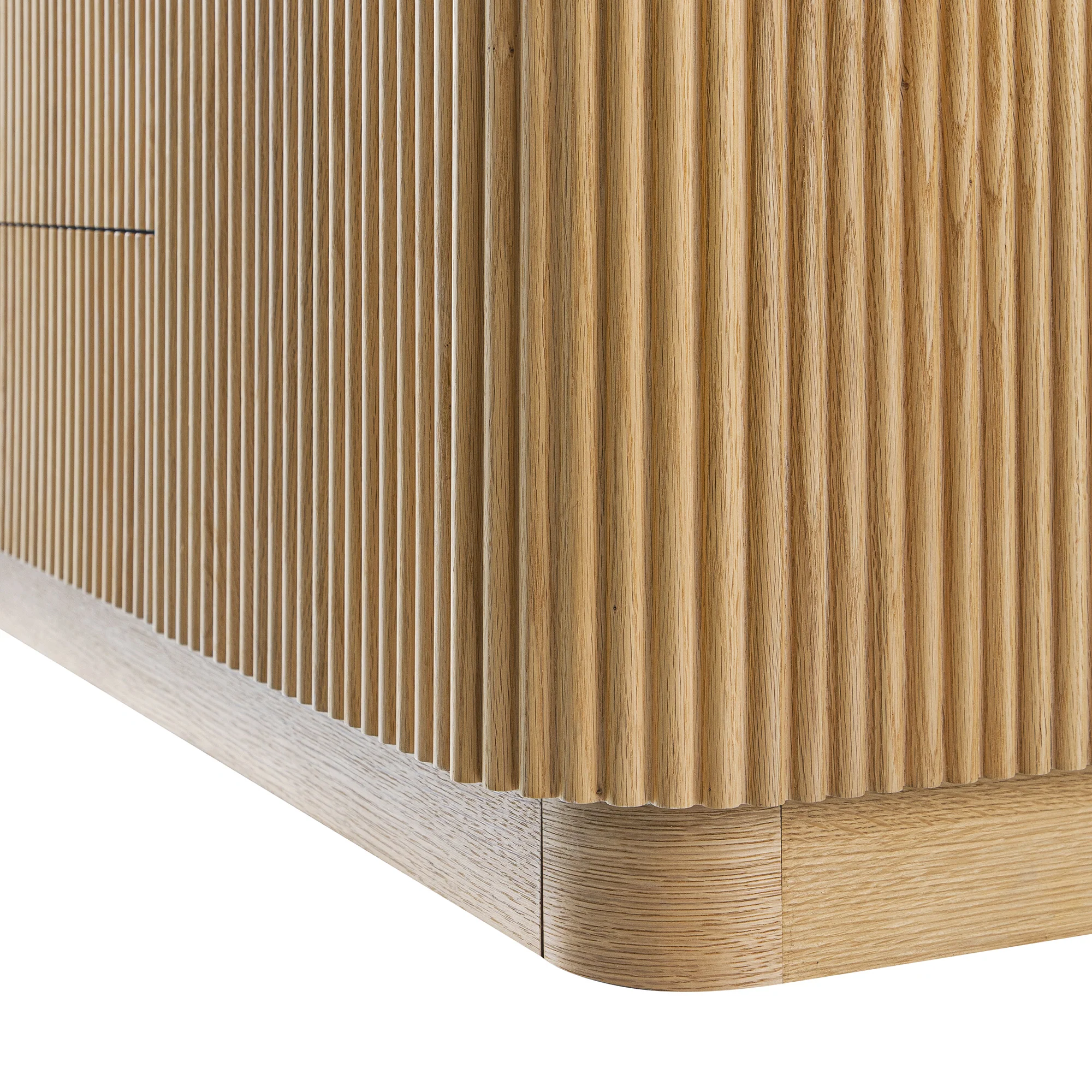 Maru Large 2-Door Sideboard with Drawers, Oak - Image 18