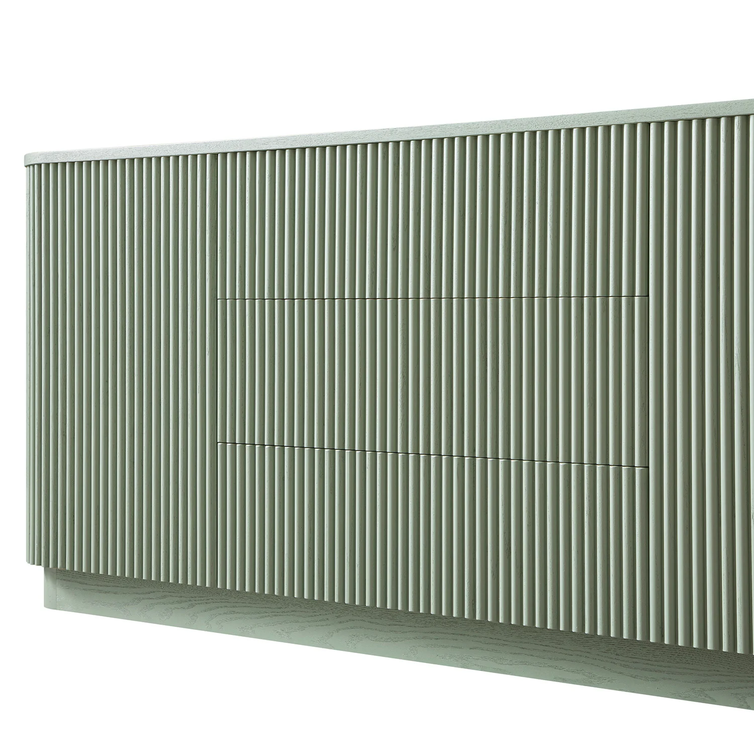 Maru Large 2-Door Sideboard with Drawers, Sage Green - Image 14
