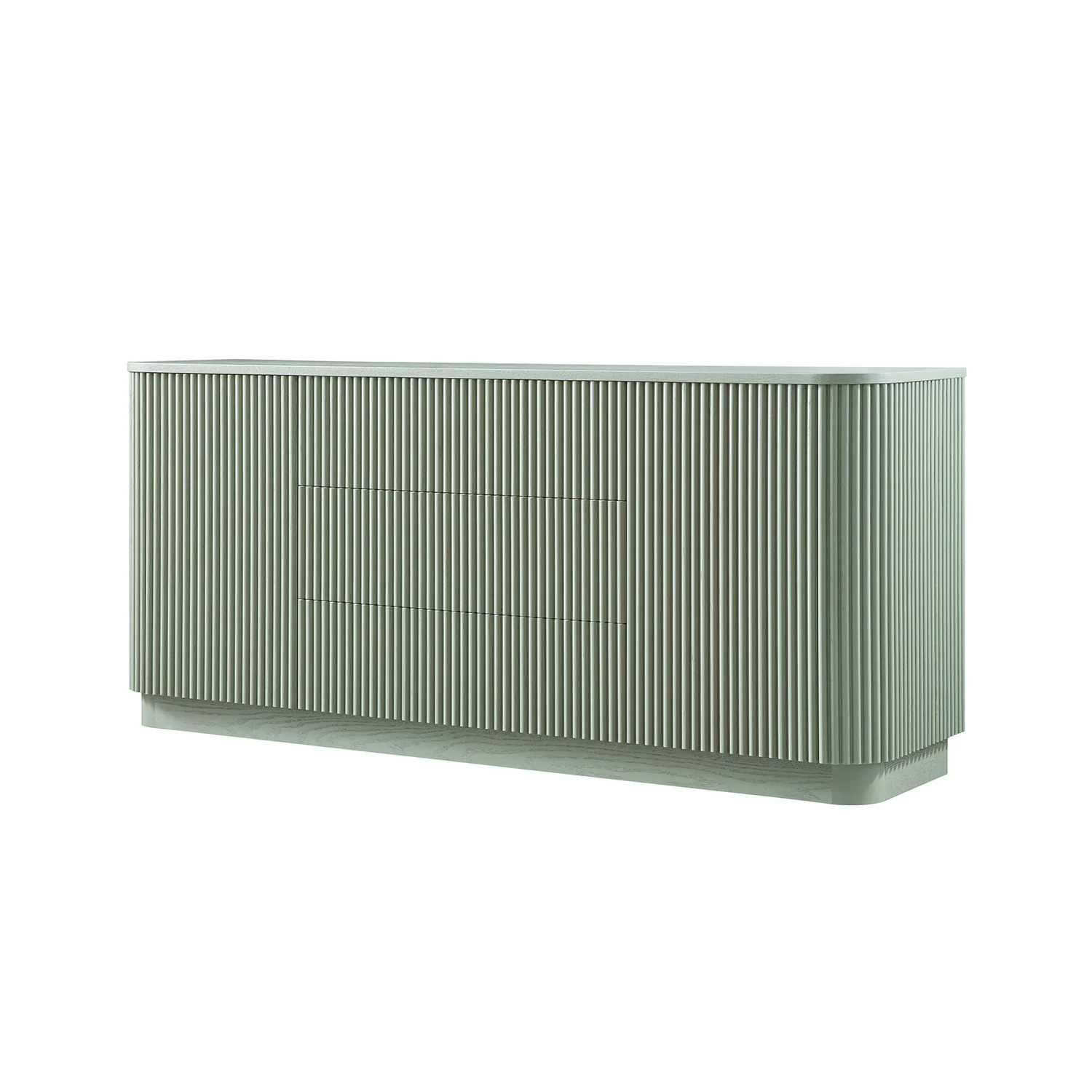 Maru Large 2-Door Sideboard with Drawers, Sage Green - Image 8