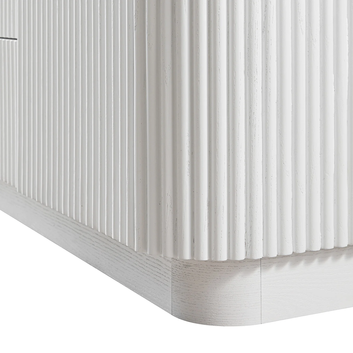 Maru Large 2-Door Sideboard with Drawers, Washed White - Image 20
