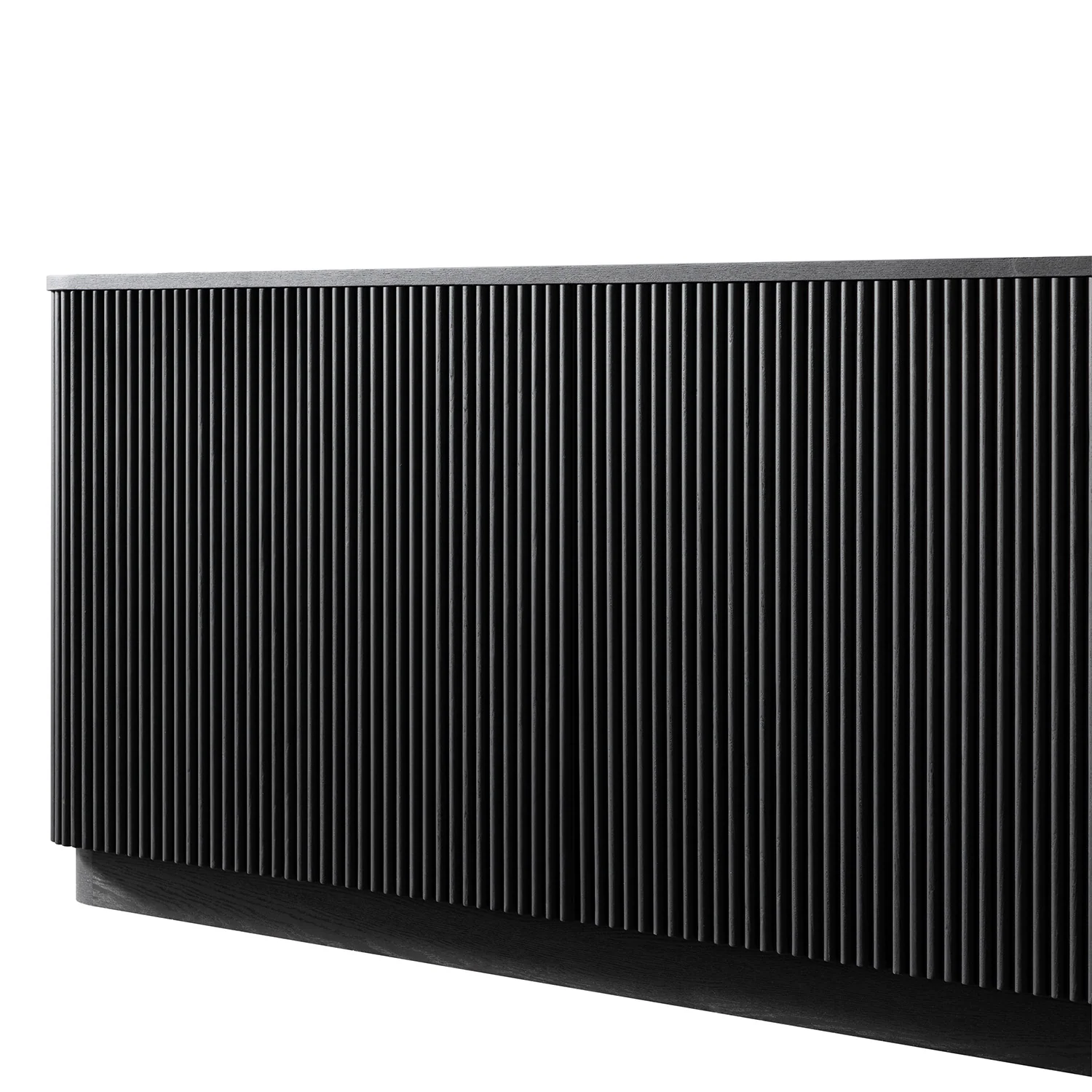 Maru Large 4-Door Sideboard, Black - Image 15