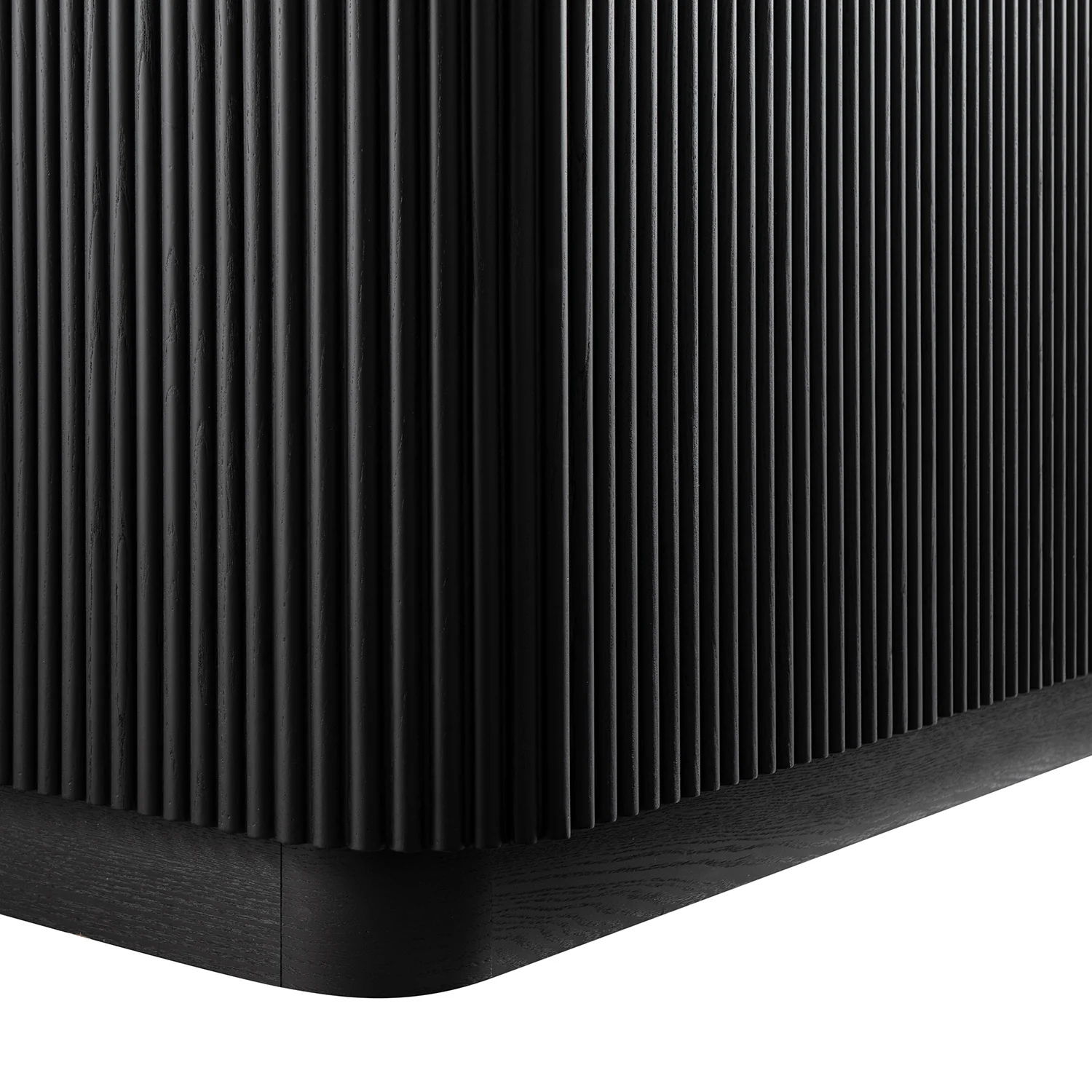 Maru Large 4-Door Sideboard, Black - Image 17