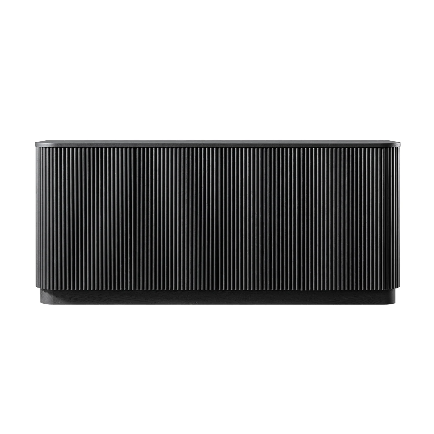 Maru Large 4-Door Sideboard, Black - Image 8